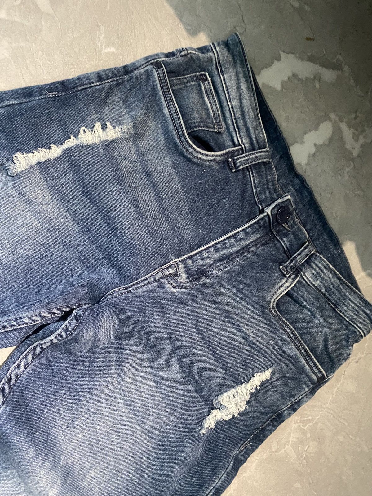 Vintage Vintage Distressed Underground Slim Drip Jean / Y2K Size US 29 - 3 Thumbnail