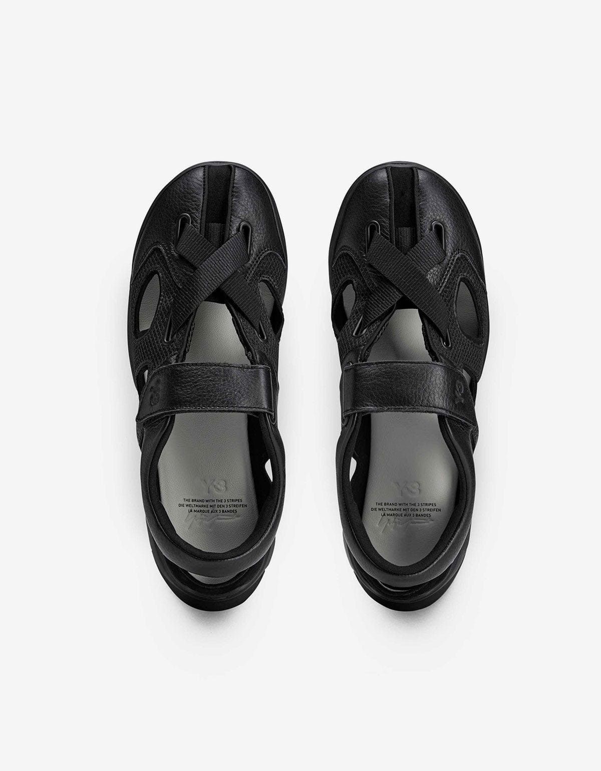 Y-3 Y-3 Black GSG9 Sandals Size US 9 / EU 42 - 3 Thumbnail