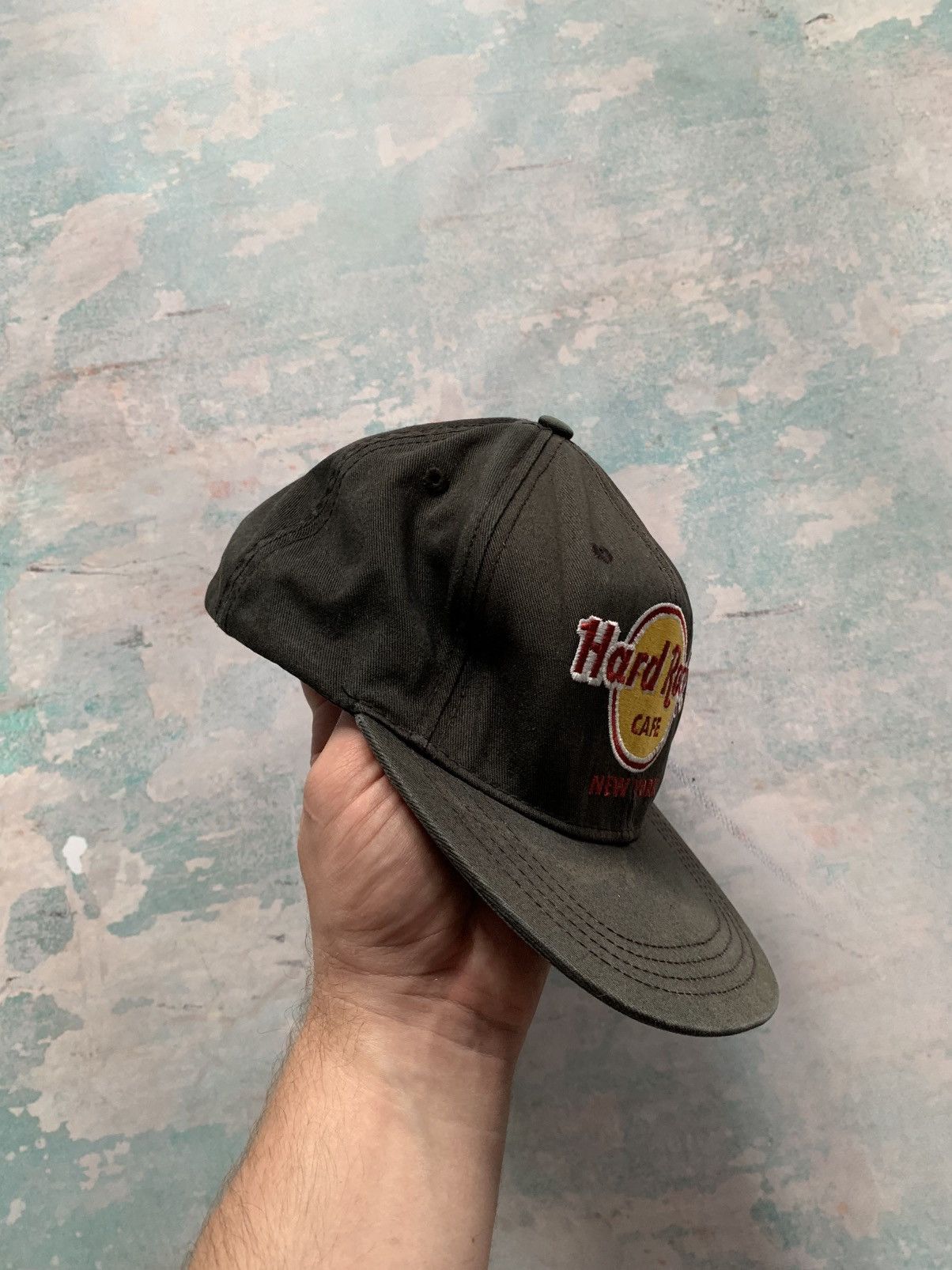 Hard Rock Cafe Hard Rock Cafe Snapback New York Cap Hat Vintage Logo Y2K Size ONE SIZE - 3 Thumbnail