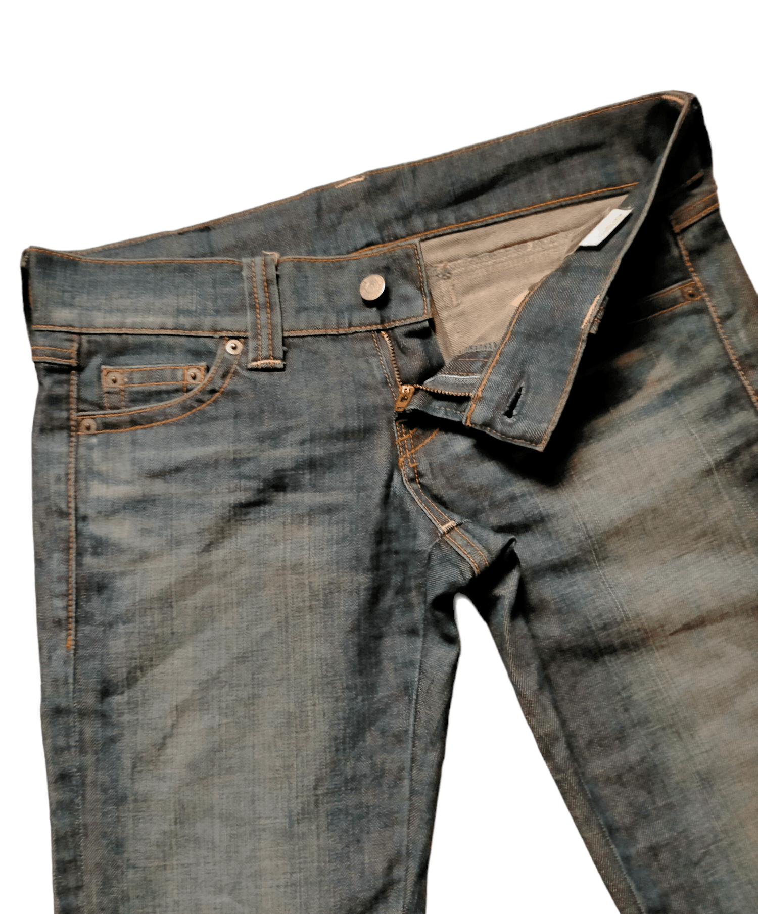 Japanese Brand Flare Jeans Black by Moussy Low Rise Boot cut Size 30" / US 8 / IT 44 - 5 Thumbnail