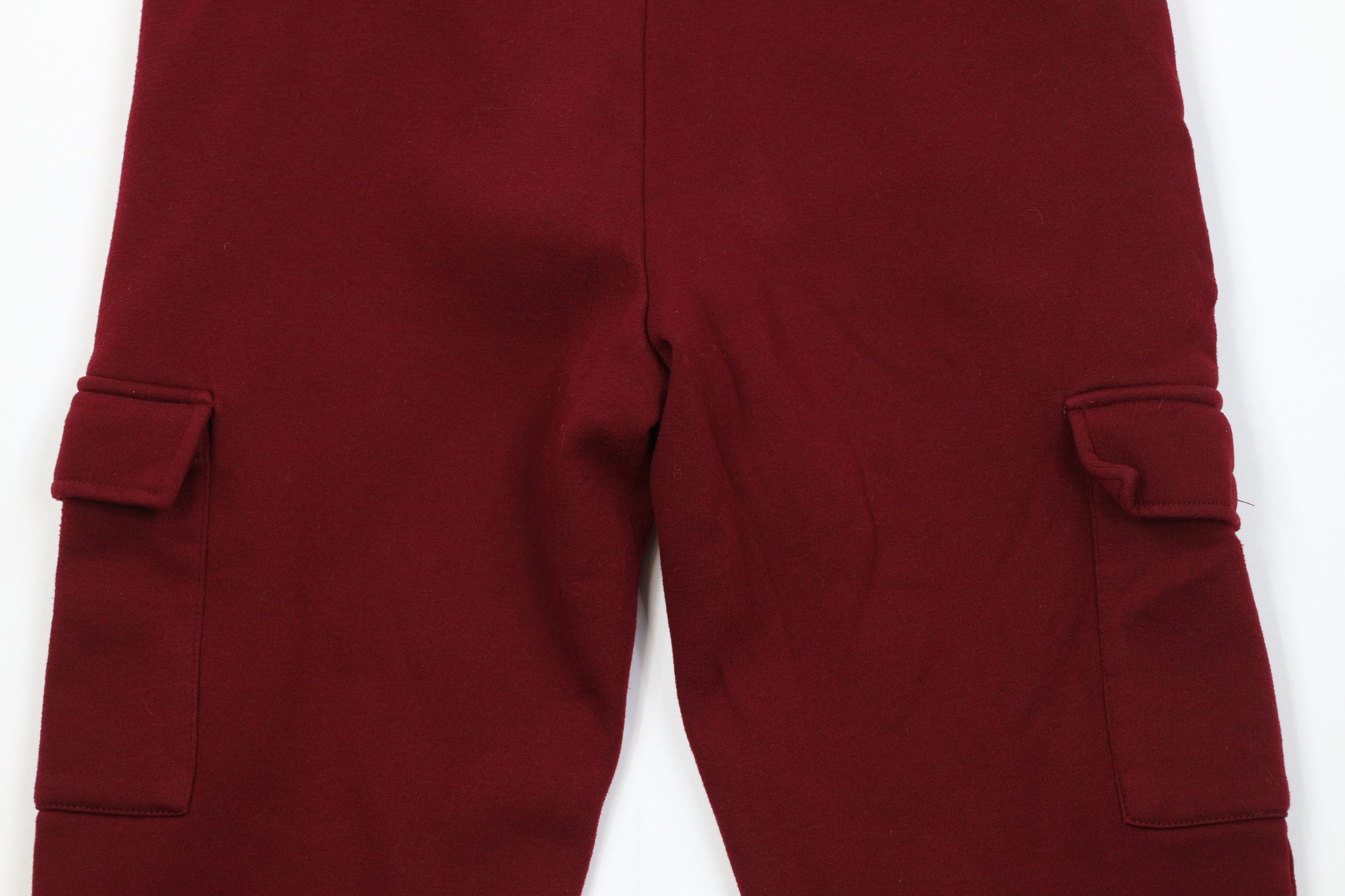 Vintage Vintage 90s Streetwear Wide Leg Cargo Sweatpants Pants Red Size US 34 / EU 50 - 12 Thumbnail