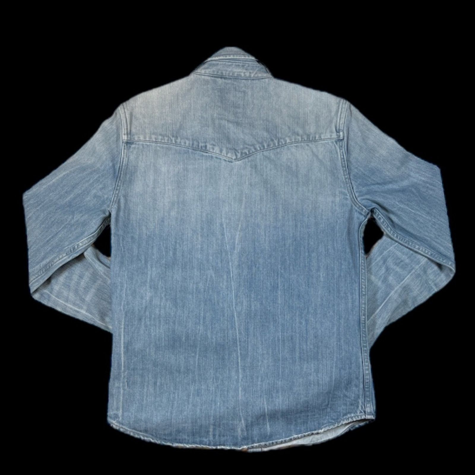 Allsaints All Saints Denim Shirt in Blue | Size M Size US M / EU 48-50 / 2 - 2 Thumbnail