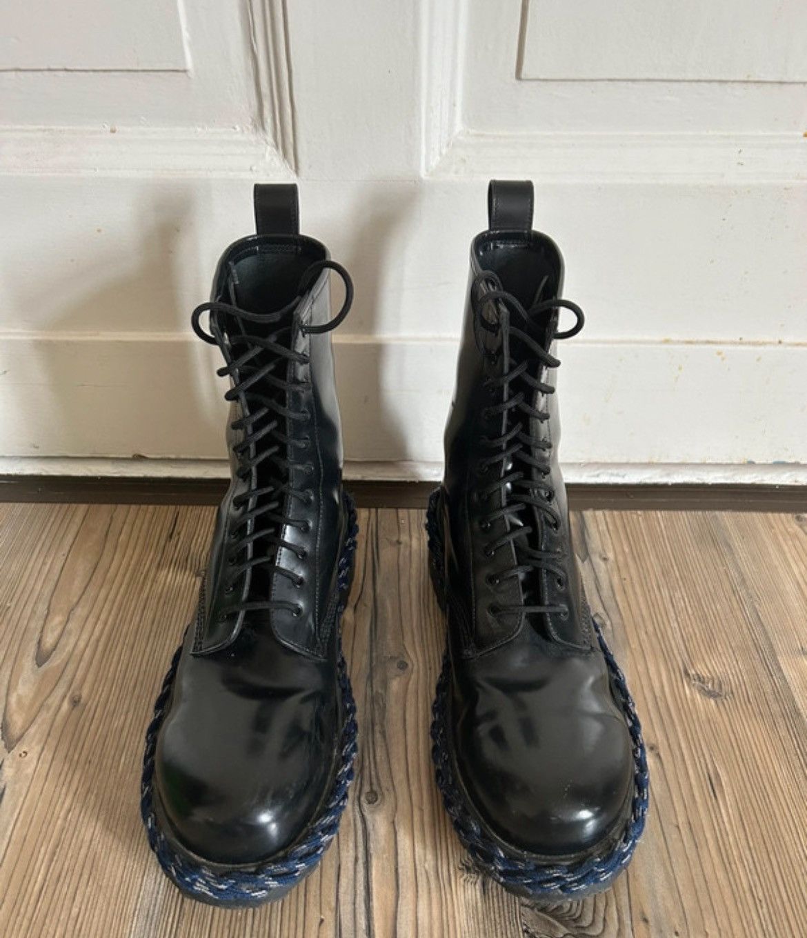 Balenciaga BALENCIAGA STIV. PELLE S. GOMMA BOOTS Size US 9.5 / EU 42-43 - 2 Thumbnail