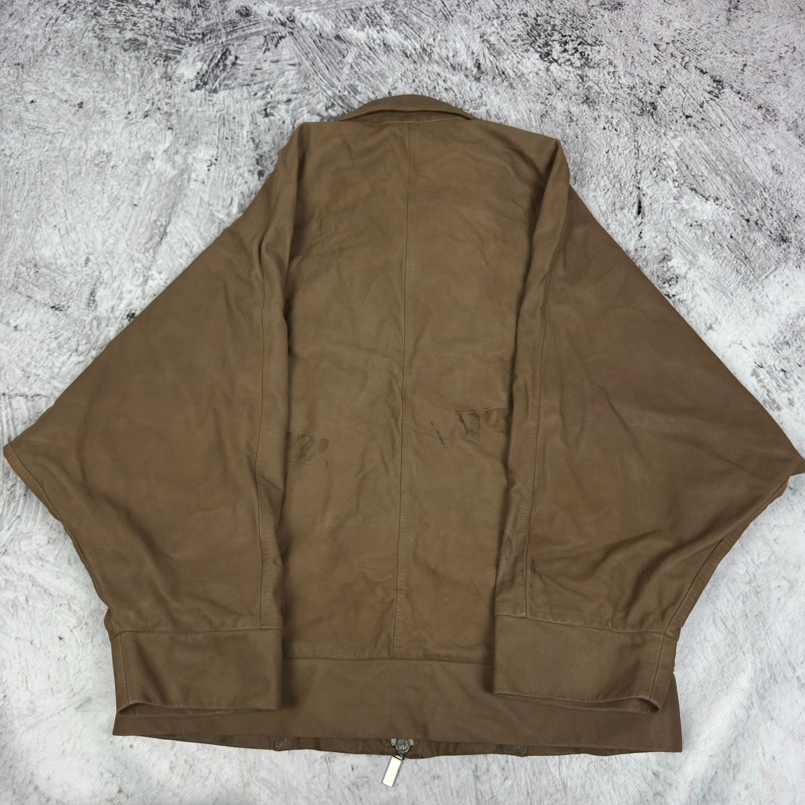 Hugo Boss Boss Hugo Boss Women's brown Leather Full Zip Jacket 8 Size S / US 4 / IT 40 - 10 Thumbnail