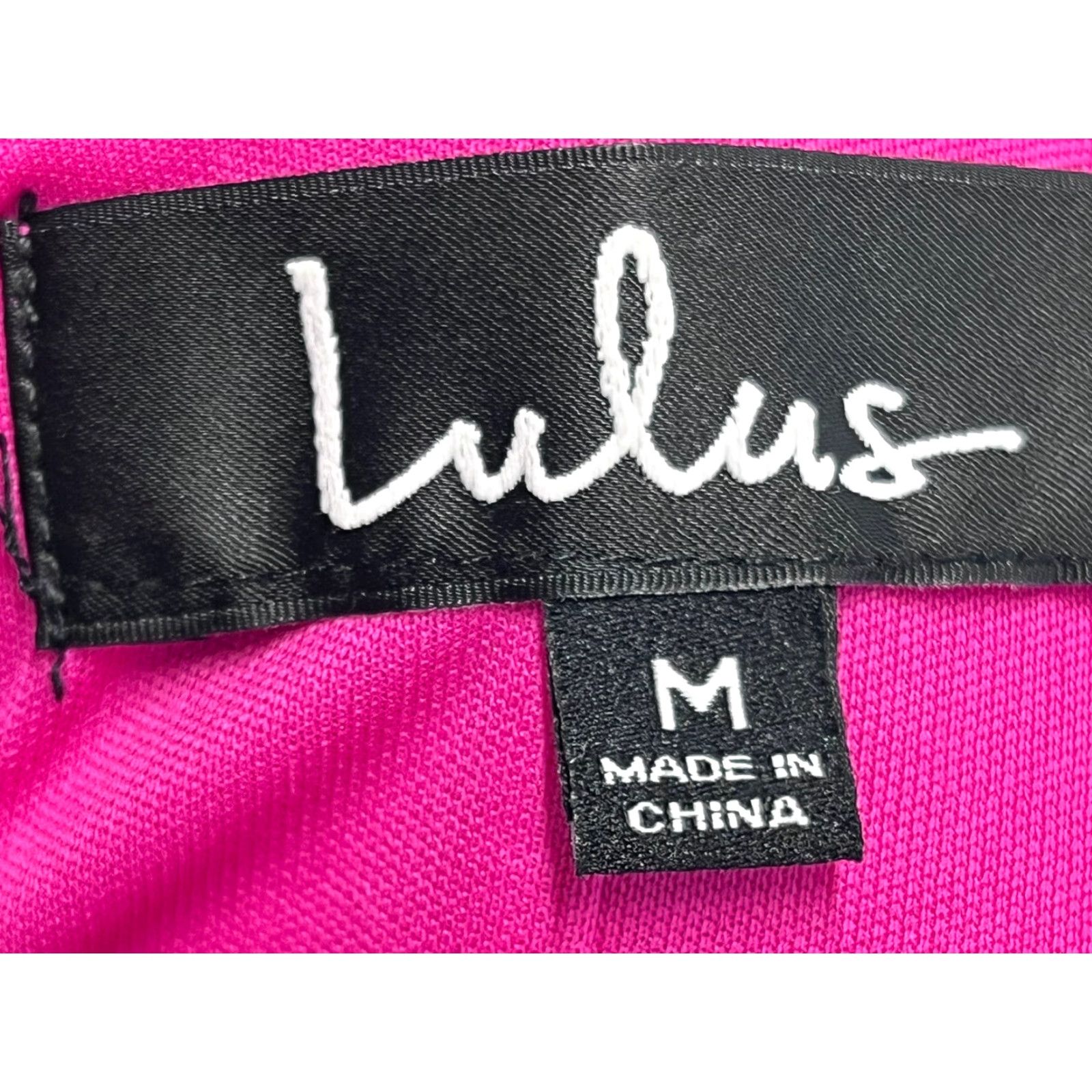 Lulus Lulus Tell Me Fuschia Swing Dress Sz M Sleeveless Mini Bright Pink Barbie Signature? Size M / US 6-8 / IT 42-44 - 6 Thumbnail