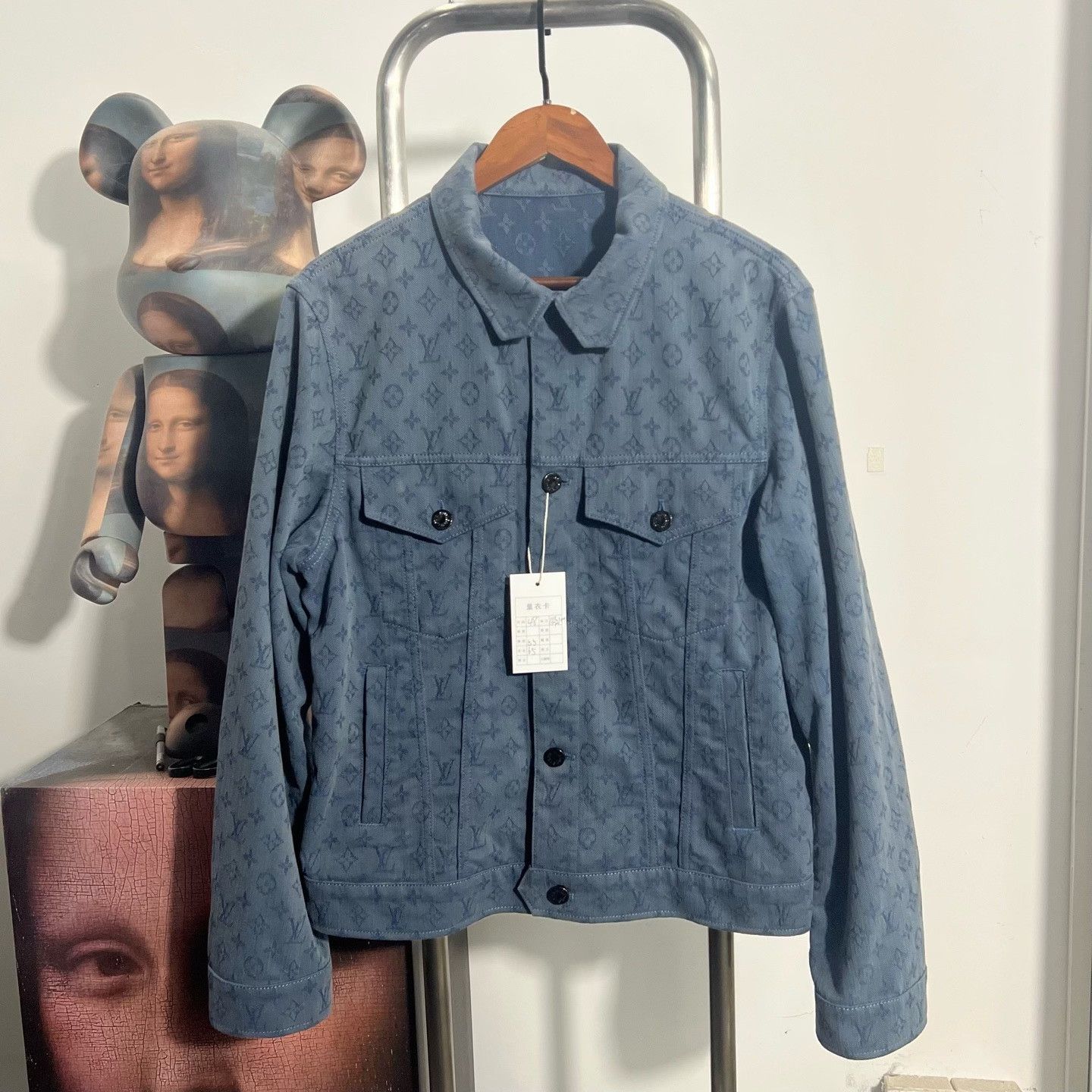 Louis Vuitton Louis Vuitton Denim Blue Light Jacket s Men Size US S / EU 44-46 / 1 - 1 Thumbnail