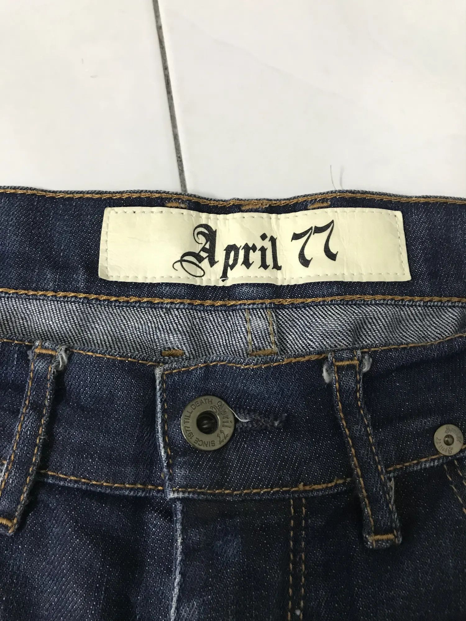 April 77 April 77 Denim Skinny Jeans Size US 32 / EU 48 - 9 Thumbnail