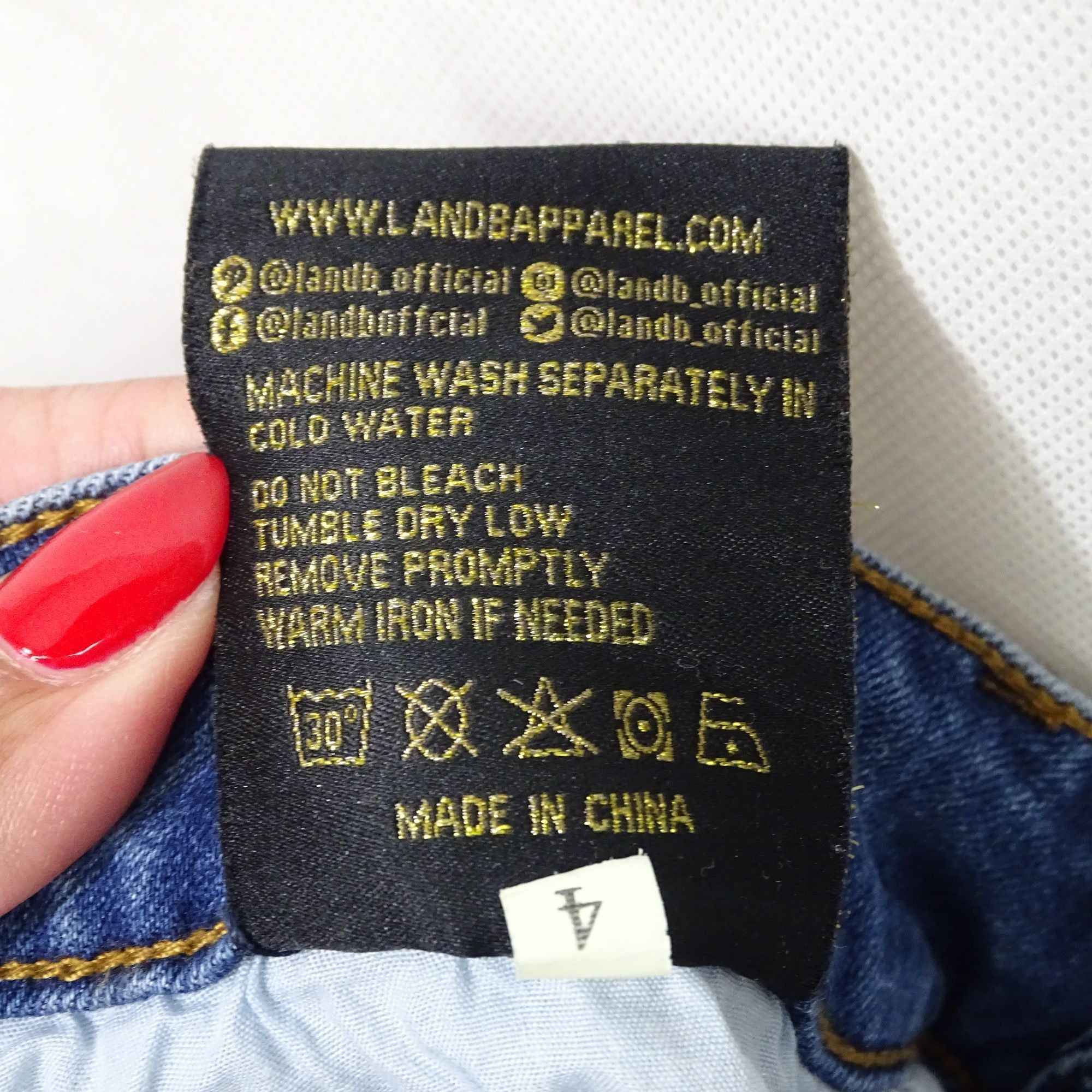 Other L&B Lucky Blessed Mid Rise Flare Jeans Size 4 Distressed Size 27" / US 4 / IT 40 - 8 Thumbnail