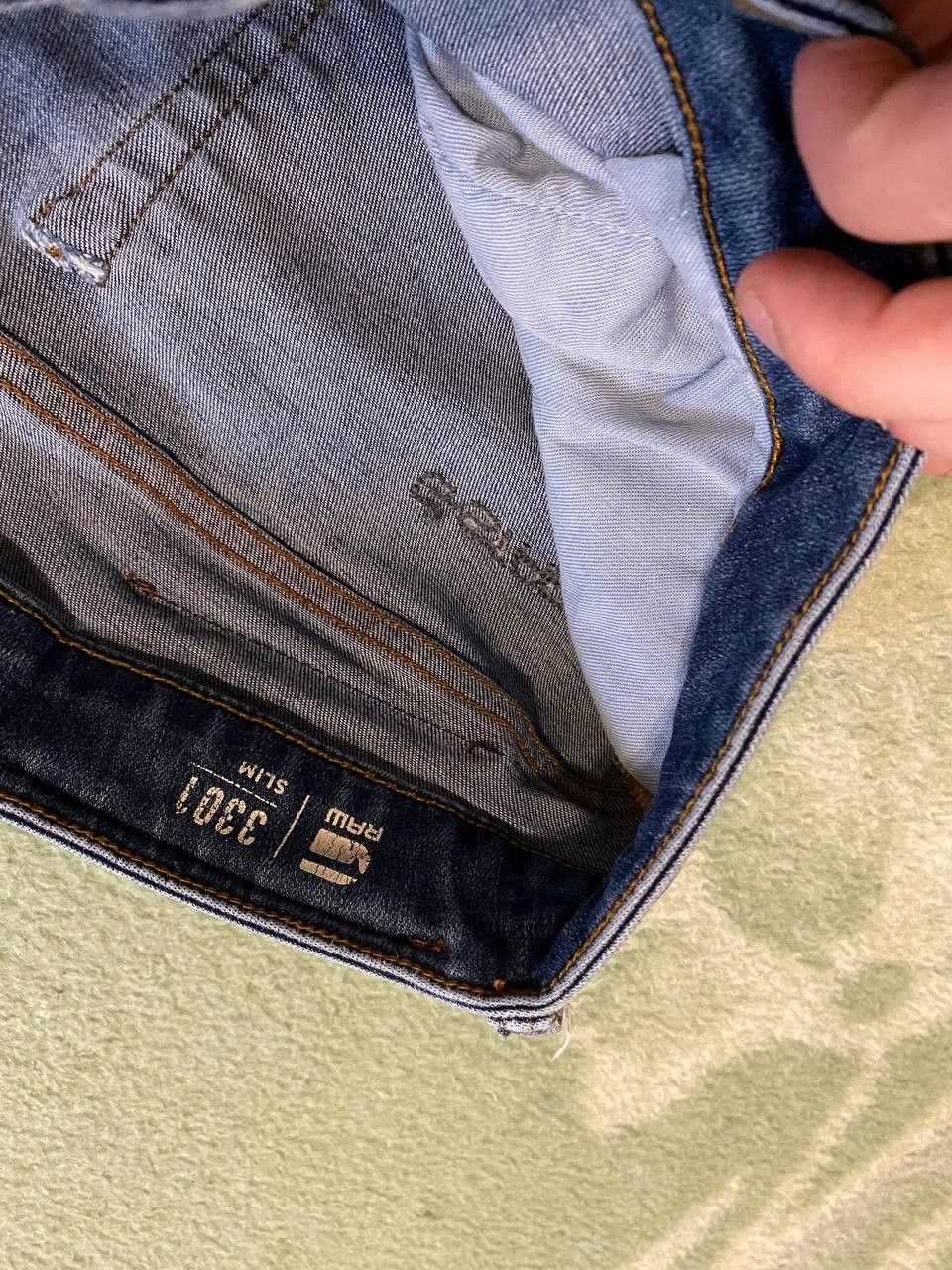 G-Star VINTAGE G Star Men's Slim Jeans STREETWEAR Size US 32 / EU 48 - 4 Thumbnail