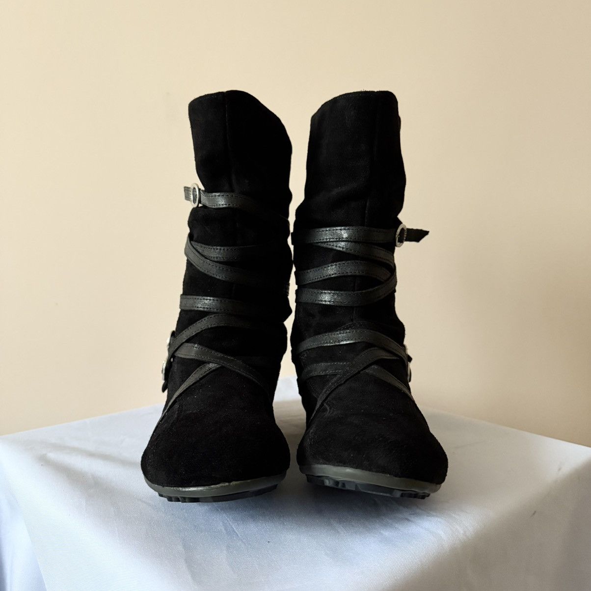 Dirk Bikkembergs Punk Kickers Straps Boxing Biker Boots Bikkembergs Ash Vibe Size US 8 / IT 38 - 2 Thumbnail