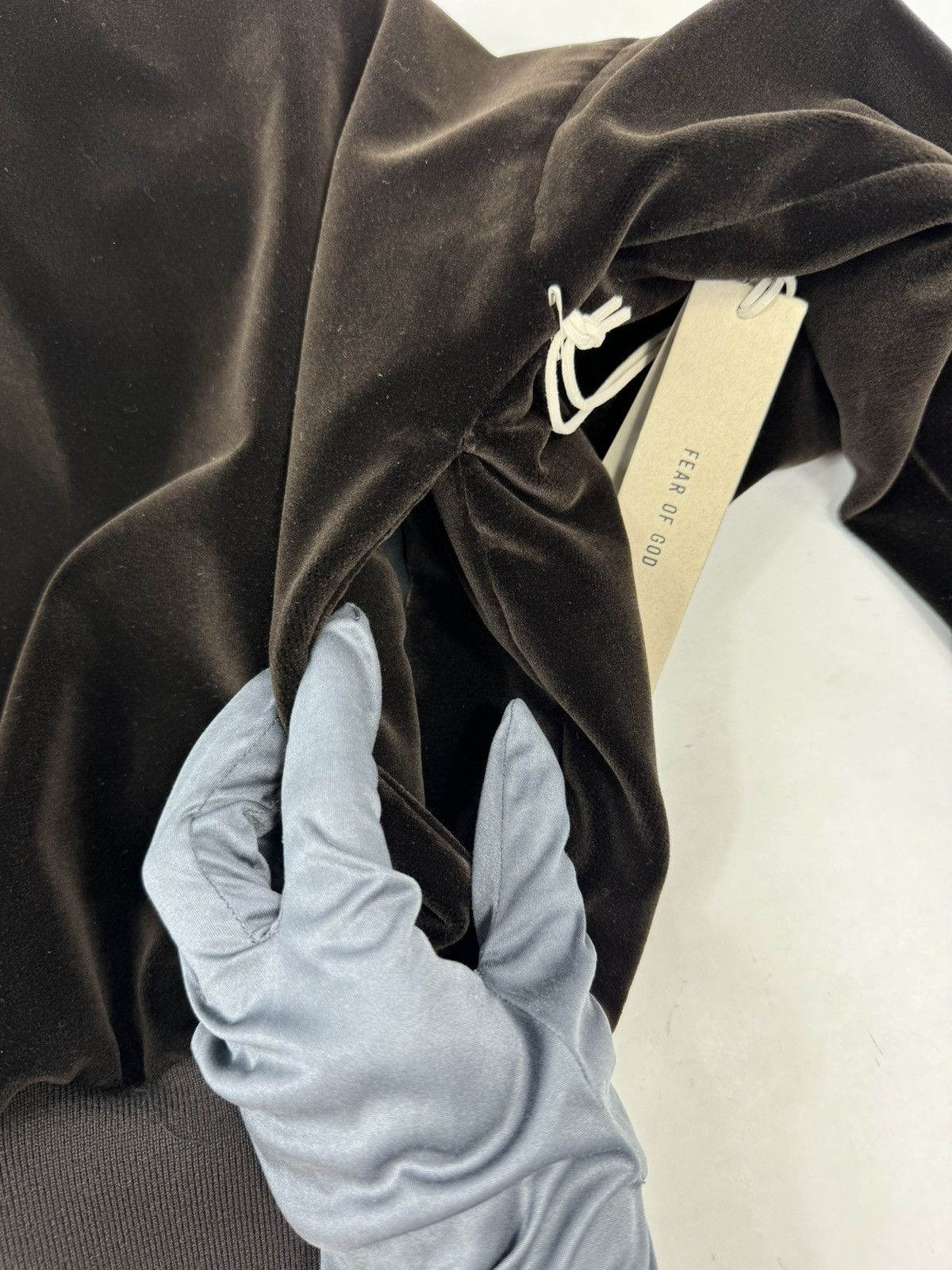 Fear of God VELVET OVERSIZED TRACK JACKET Size US M / EU 48-50 / 2 - 4 Thumbnail