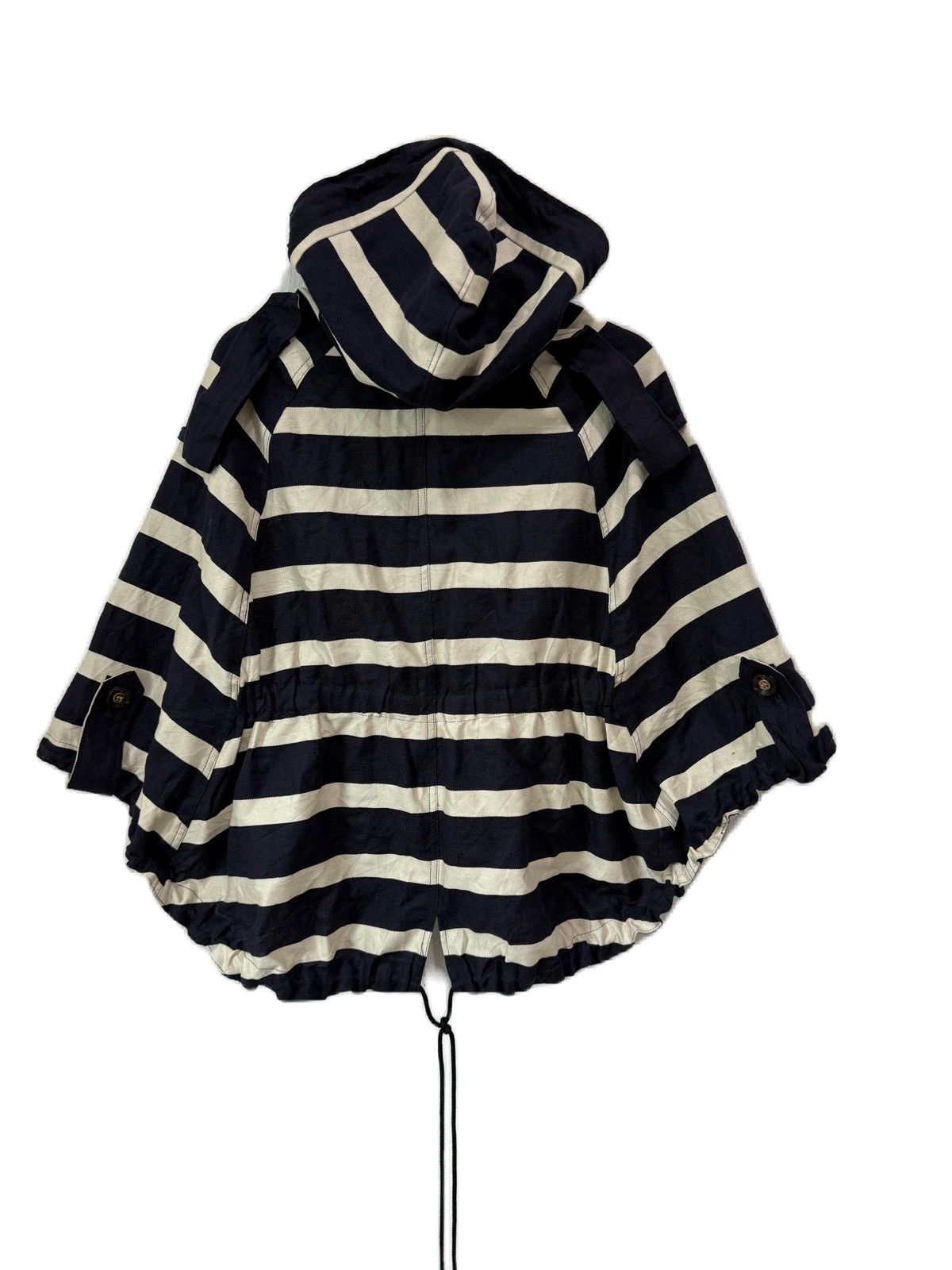 Le Grande Bleu (L.G.B.) Maitresse Stripe Poncho Size M / US 6-8 / IT 42-44 - 6 Thumbnail