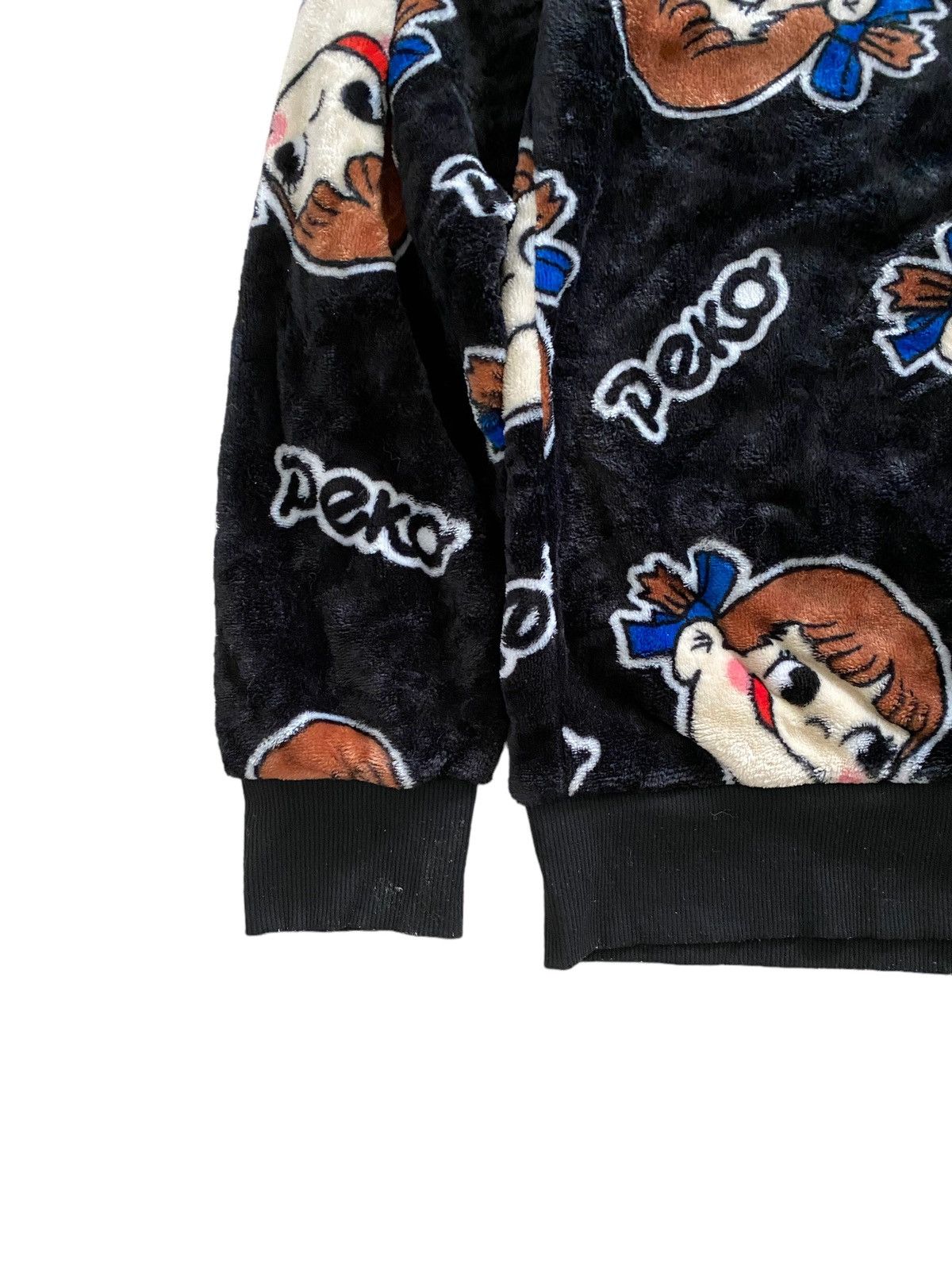 Hypebeast 🇯🇵Vintage PEKO fleece Sweatshirt full print nice designer Size US L / EU 52-54 / 3 - 9 Thumbnail