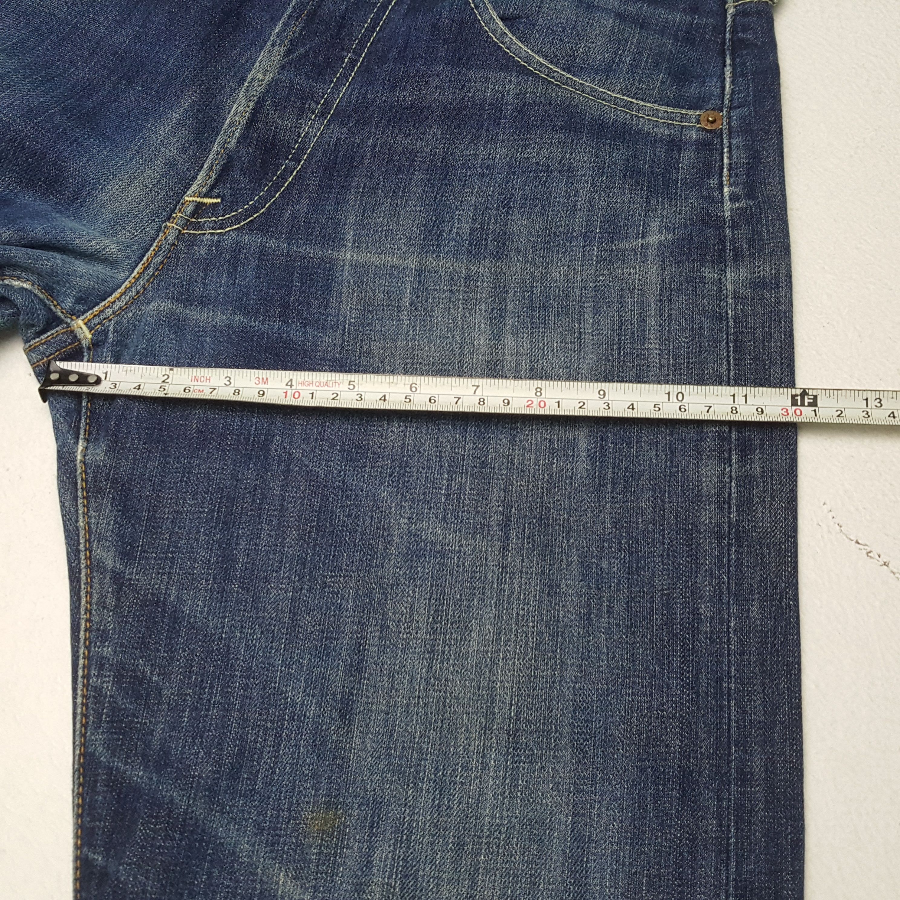 Evisu EVISU Japanese Brand Streetwear Custom Daicock Jeans Size US 31 - 9 Thumbnail