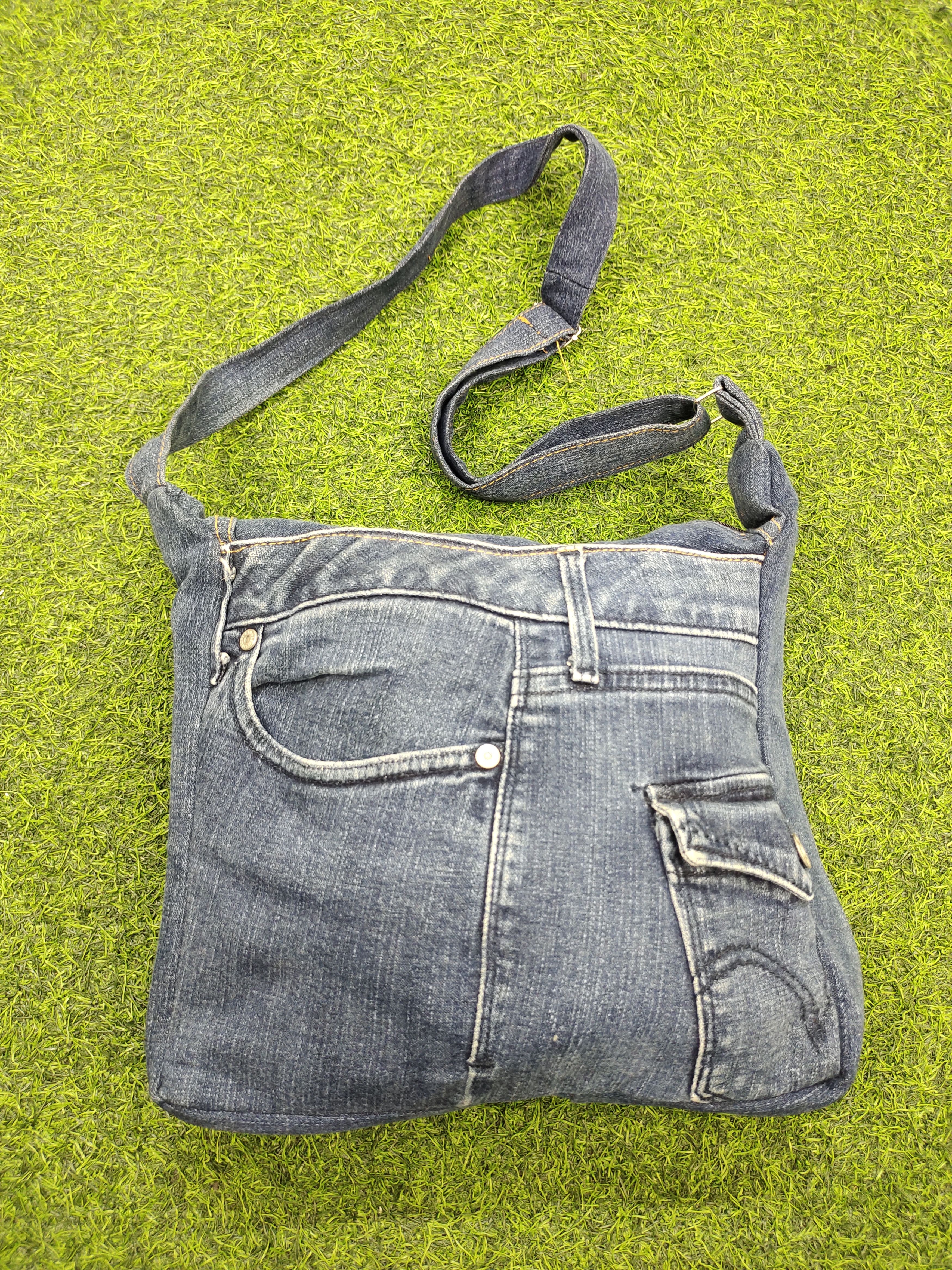 If Six Was Nine Vintage Levis Custom Crossbody Sling Denim Bag Size ONE SIZE - 5 Thumbnail