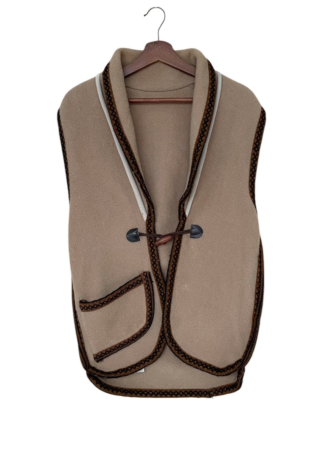 Japanese Brand × Vintage Vintage Japanese Brand Fur Vest 1990s Size US M / EU 48-50 / 2 - 1 Thumbnail