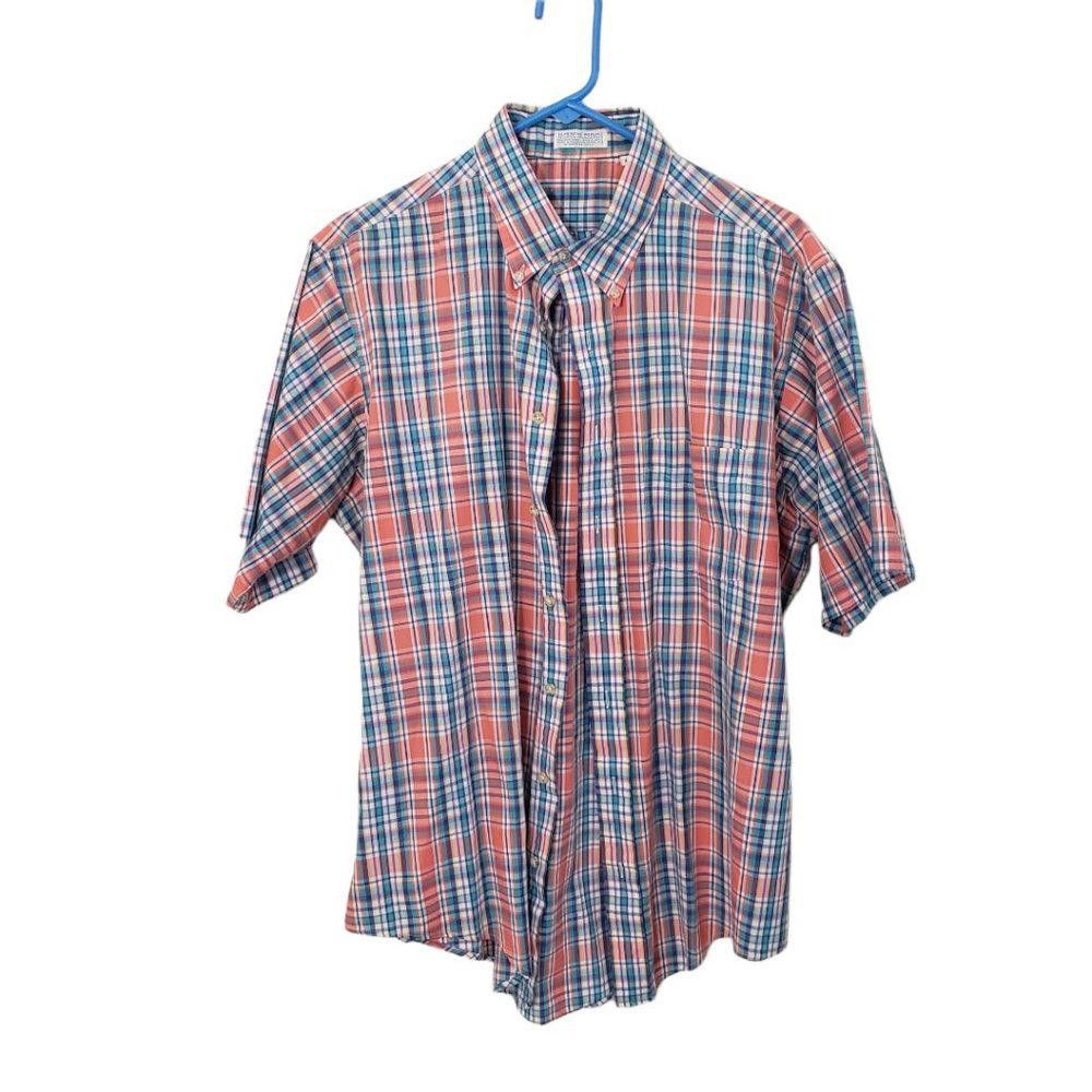 Designer CT468 Superfine Poplin Multi-color Men's Plaid Shirt XL Size US XL / EU 56 / 4 - 1 Thumbnail
