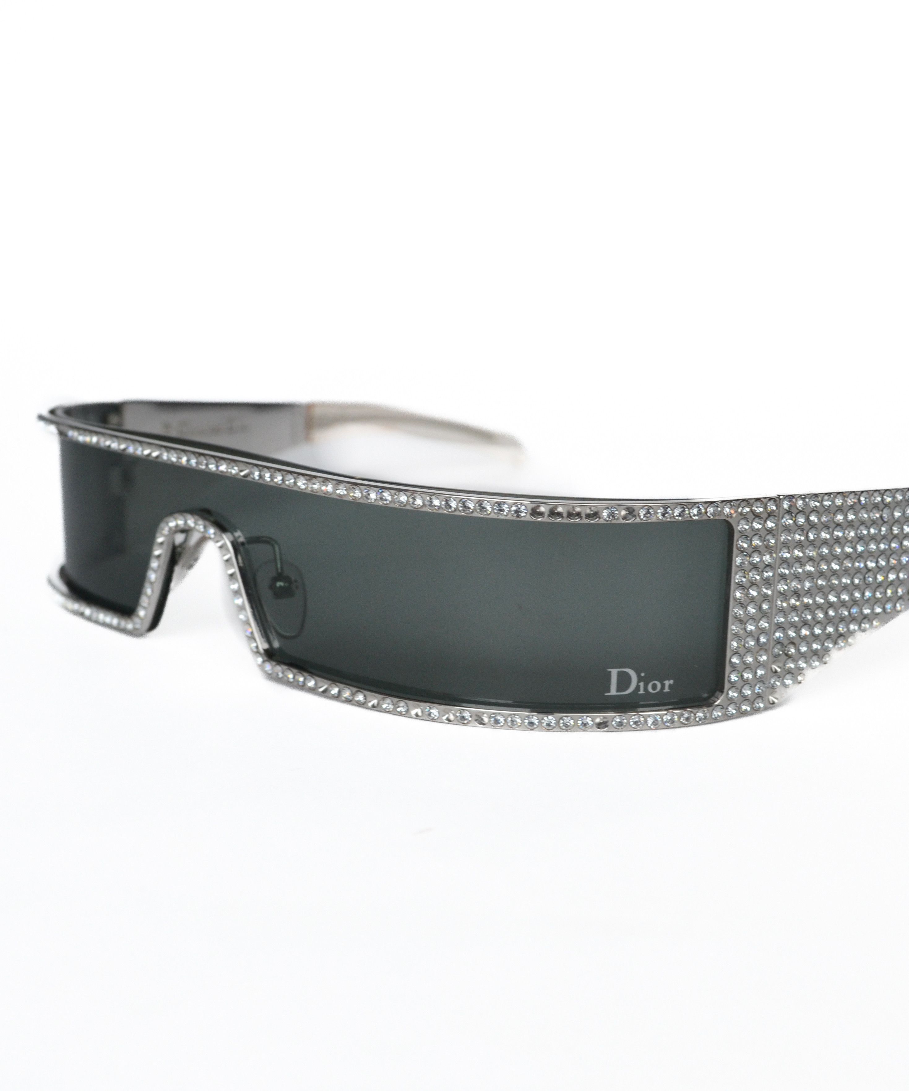 Dior DIOR Sunglasses Swarovski Punk 2003 GALLIANO Metal y2k Size ONE SIZE - 3 Thumbnail