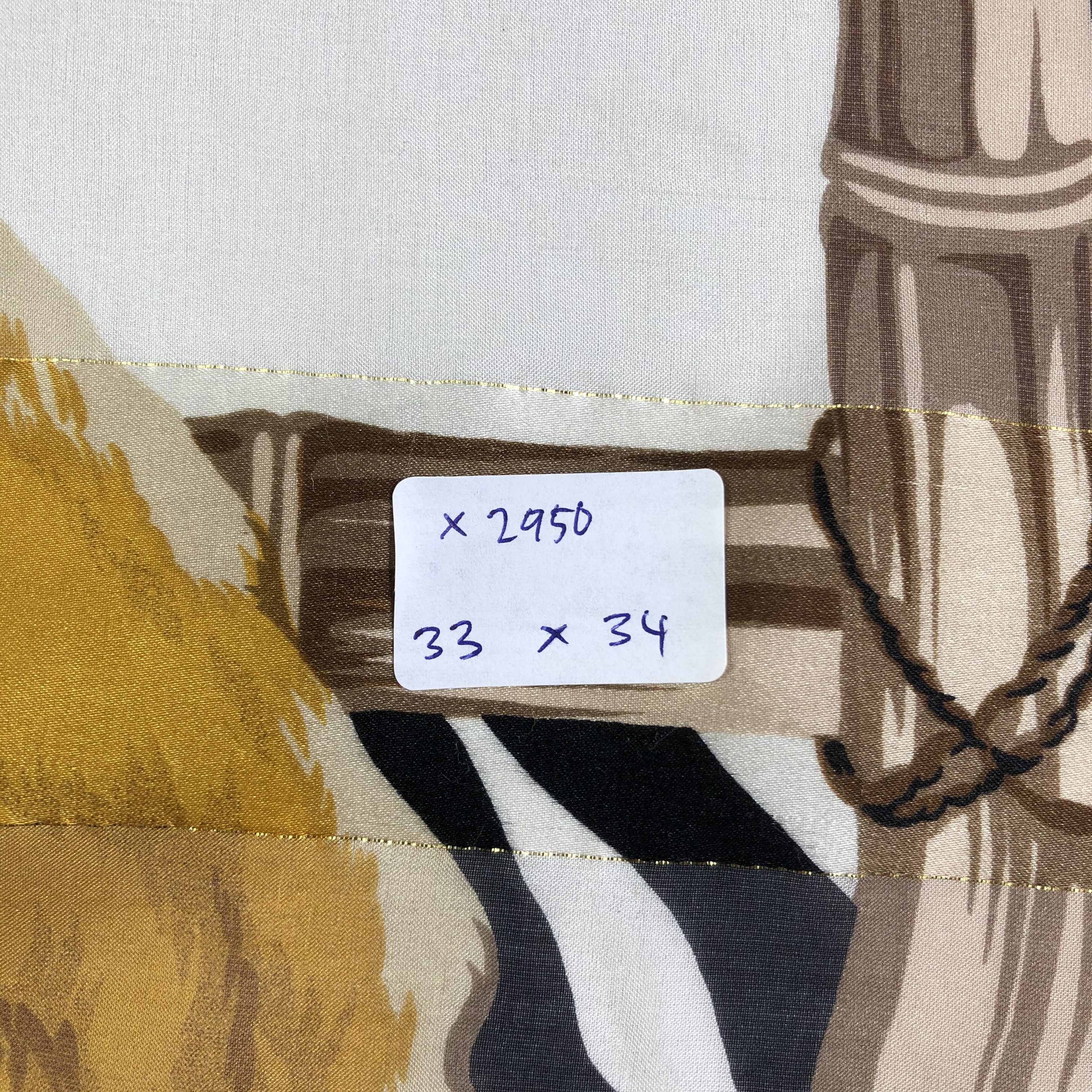 Vintage Vintage Silk Scarf Size ONE SIZE - 7 Thumbnail