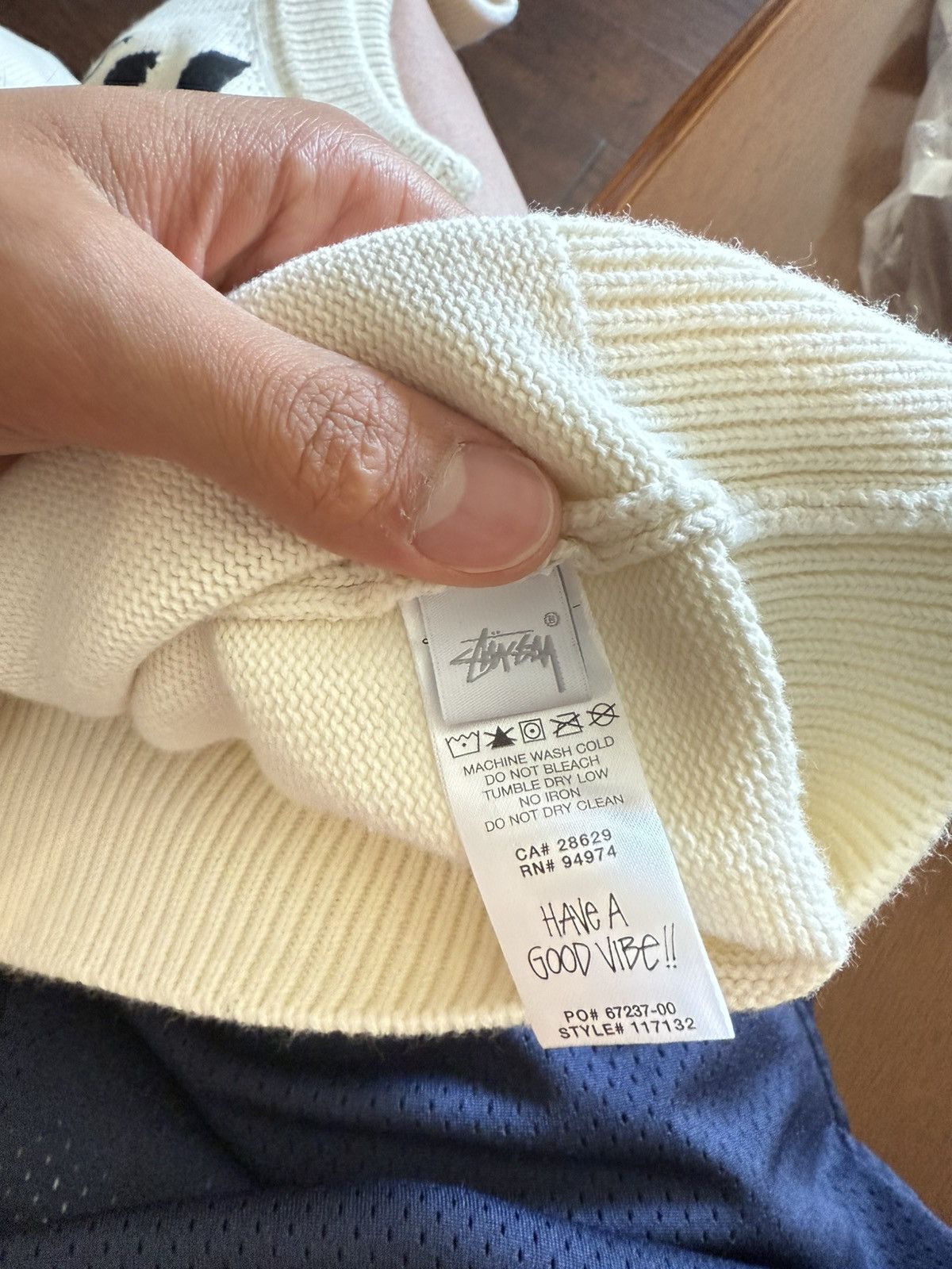 Stussy Stussy Knitted Sweater Vest Size US L / EU 52-54 / 3 - 4 Thumbnail