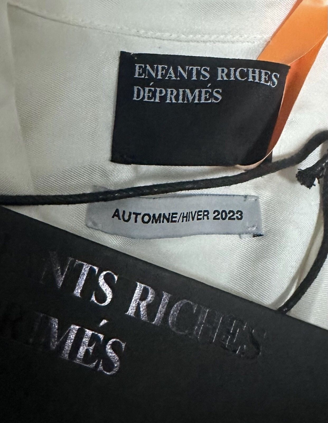 Enfants Riches Deprimes Enfants riches deprimes ERD cat silk shirt short sleeved Size US S / EU 44-46 / 1 - 8 Thumbnail