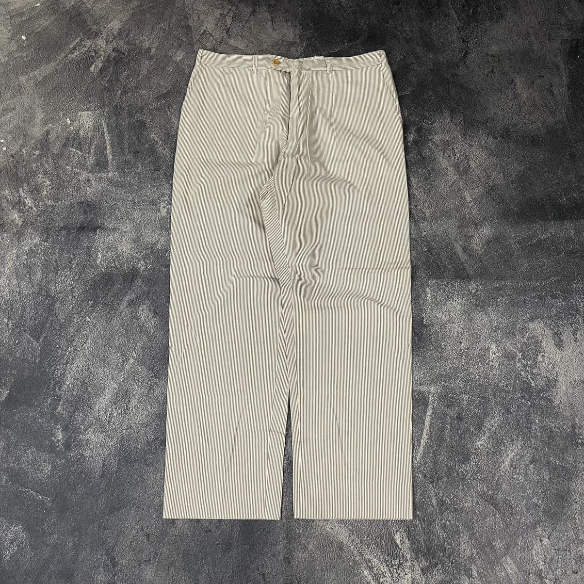 Ermenegildo Zegna Ermenegildo Zegna stripe pants Size US 34 / EU 50 - 2 Thumbnail