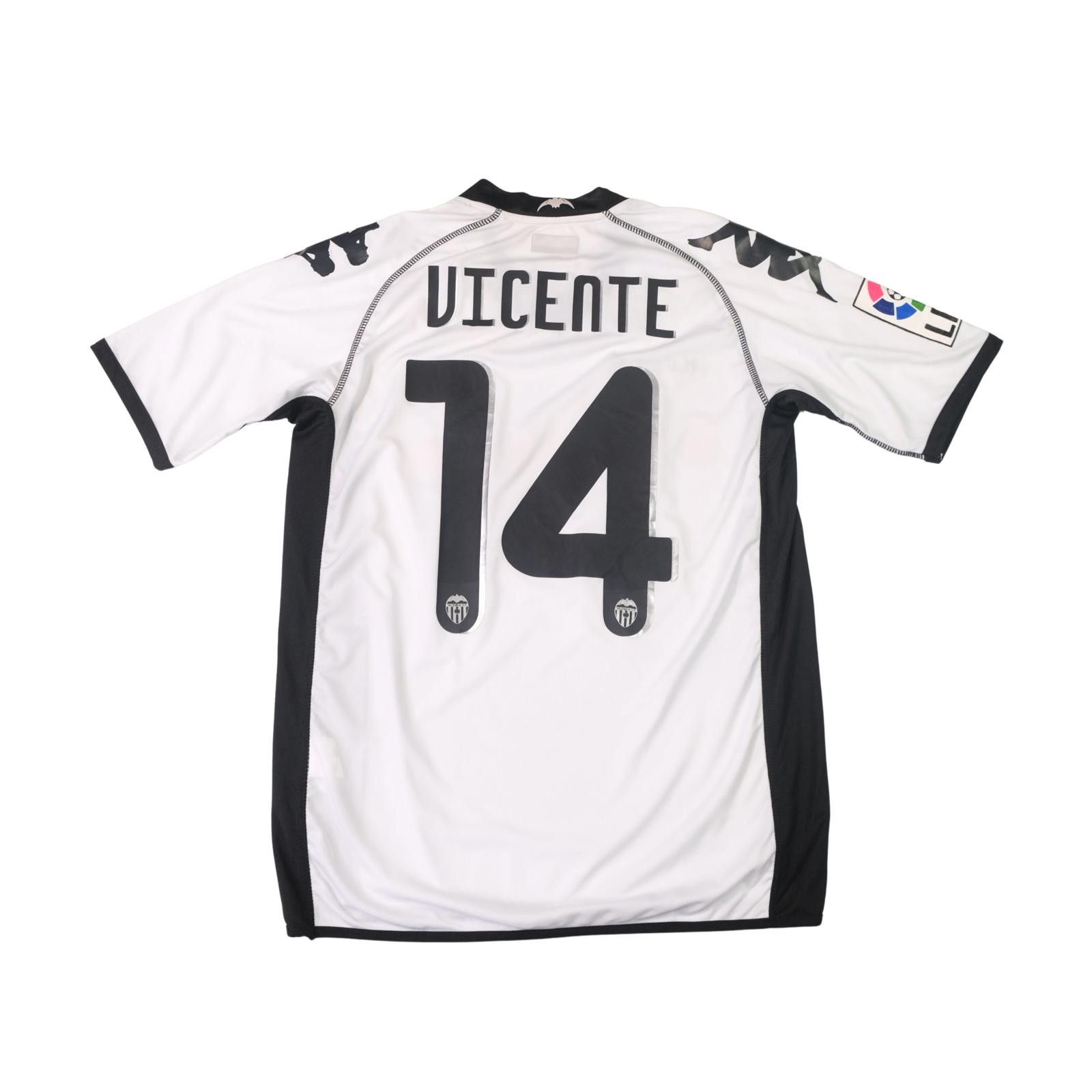 Kappa 2010/11 Valencia Home Shirt Vicente (S) Size US S / EU 44-46 / 1 - 1 Thumbnail