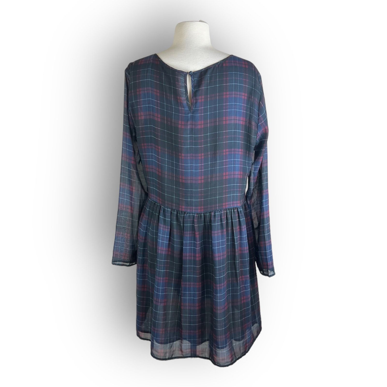 Pepe Jeans Pepe Jeans | Bloom Retro Tartan Plaid Babydall Dress Size L / US 10 / IT 46 - 5 Thumbnail