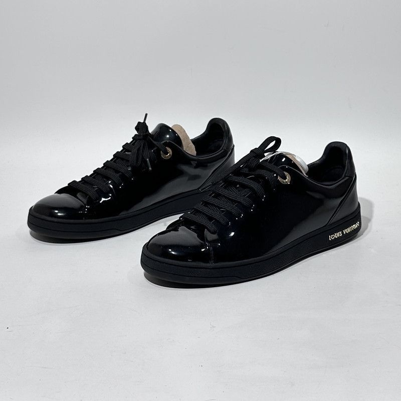 Louis Vuitton Louis Vuitton Black Low-Top Casual Sneakers for All - Size US 5.5 / EU 38 - 1 Thumbnail