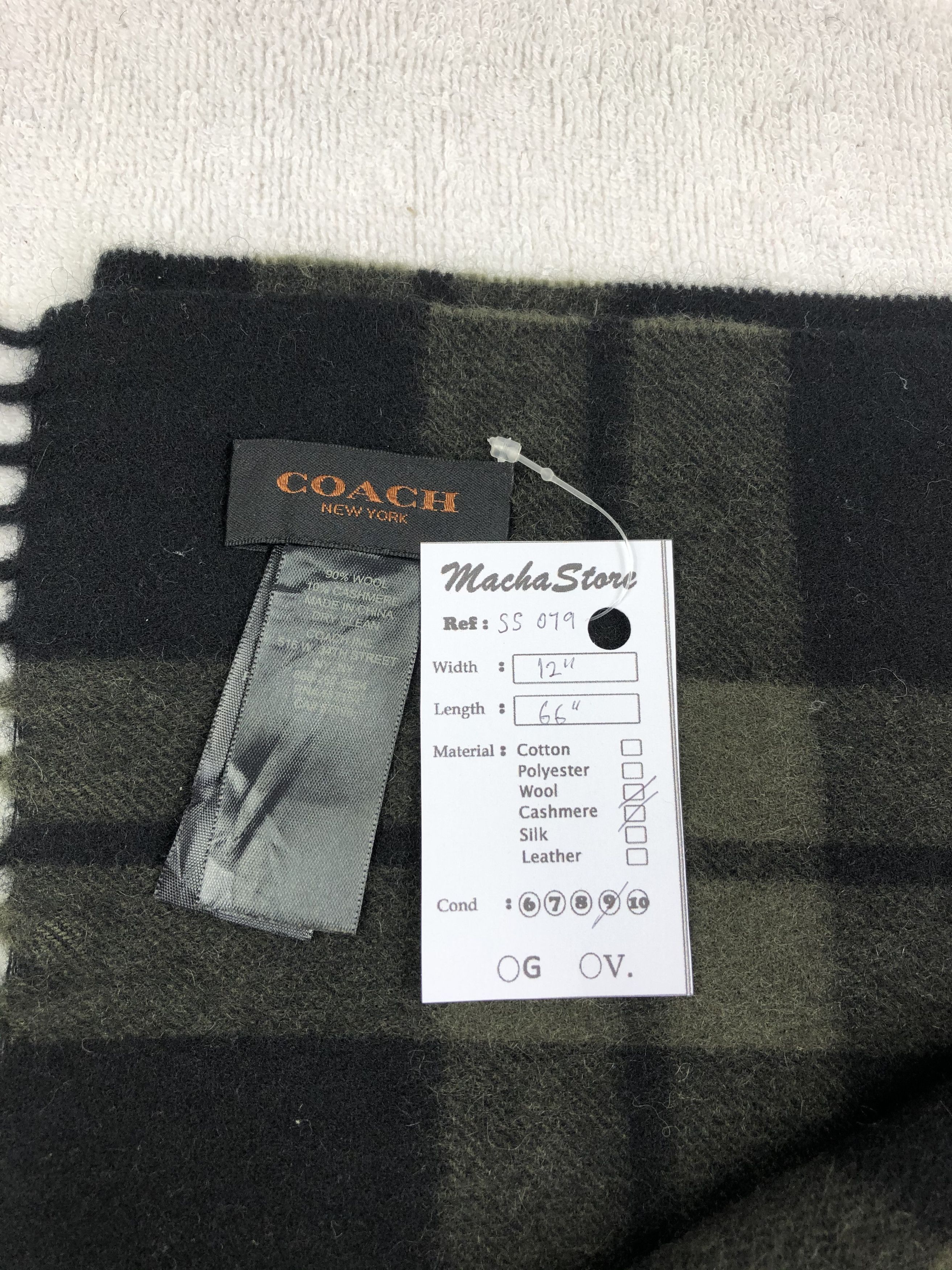 Coach Coach Scarf / Muffler / Neckwear Size ONE SIZE - 5 Thumbnail