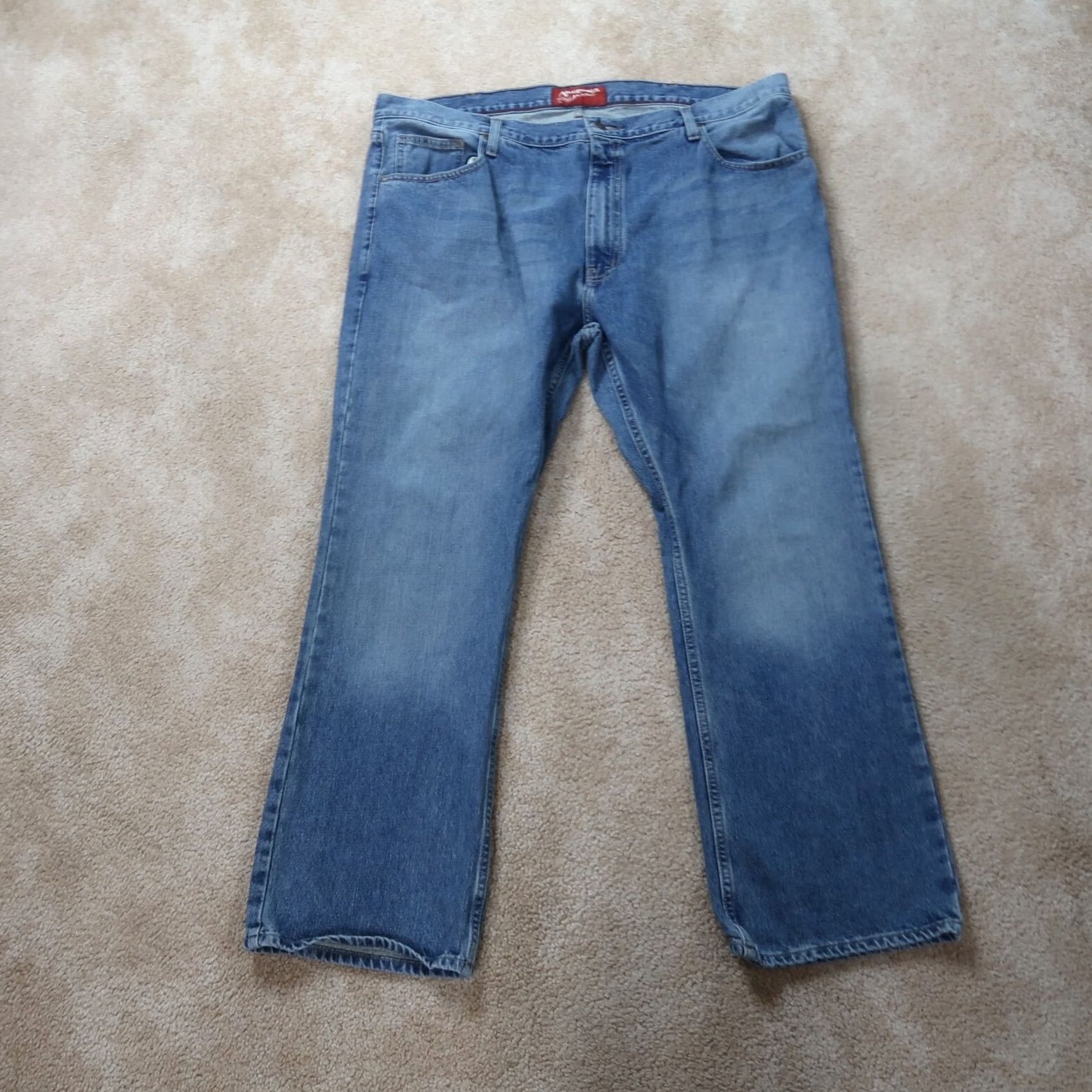 Vintage Arizona Jeans Bootscut Jeans Men's 42x30 Blue Denim 5-Pocket Logo Medium Wash Vintage? No. Size US 42 / EU 58 - 2 Thumbnail