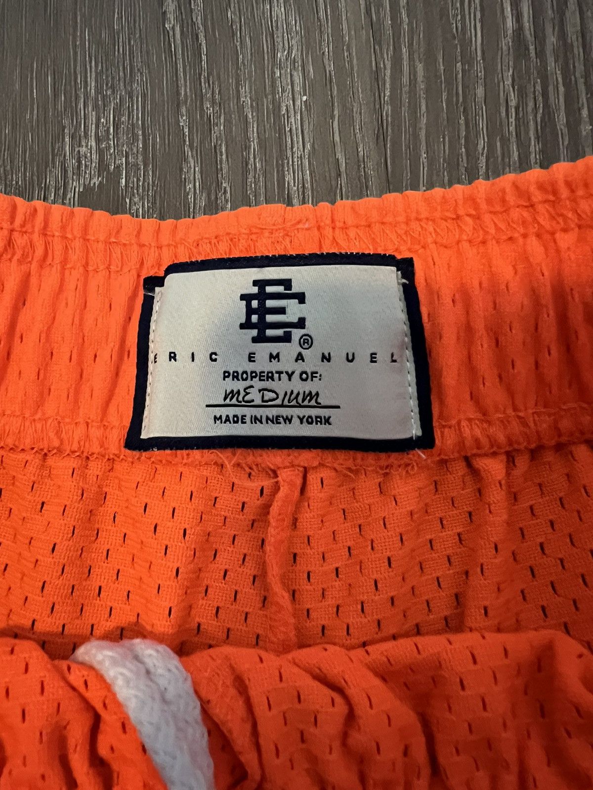 Eric Emanuel Eric Emanuel Basic Orange Mesh Shorts Size US 32 / EU 48 - 3 Thumbnail