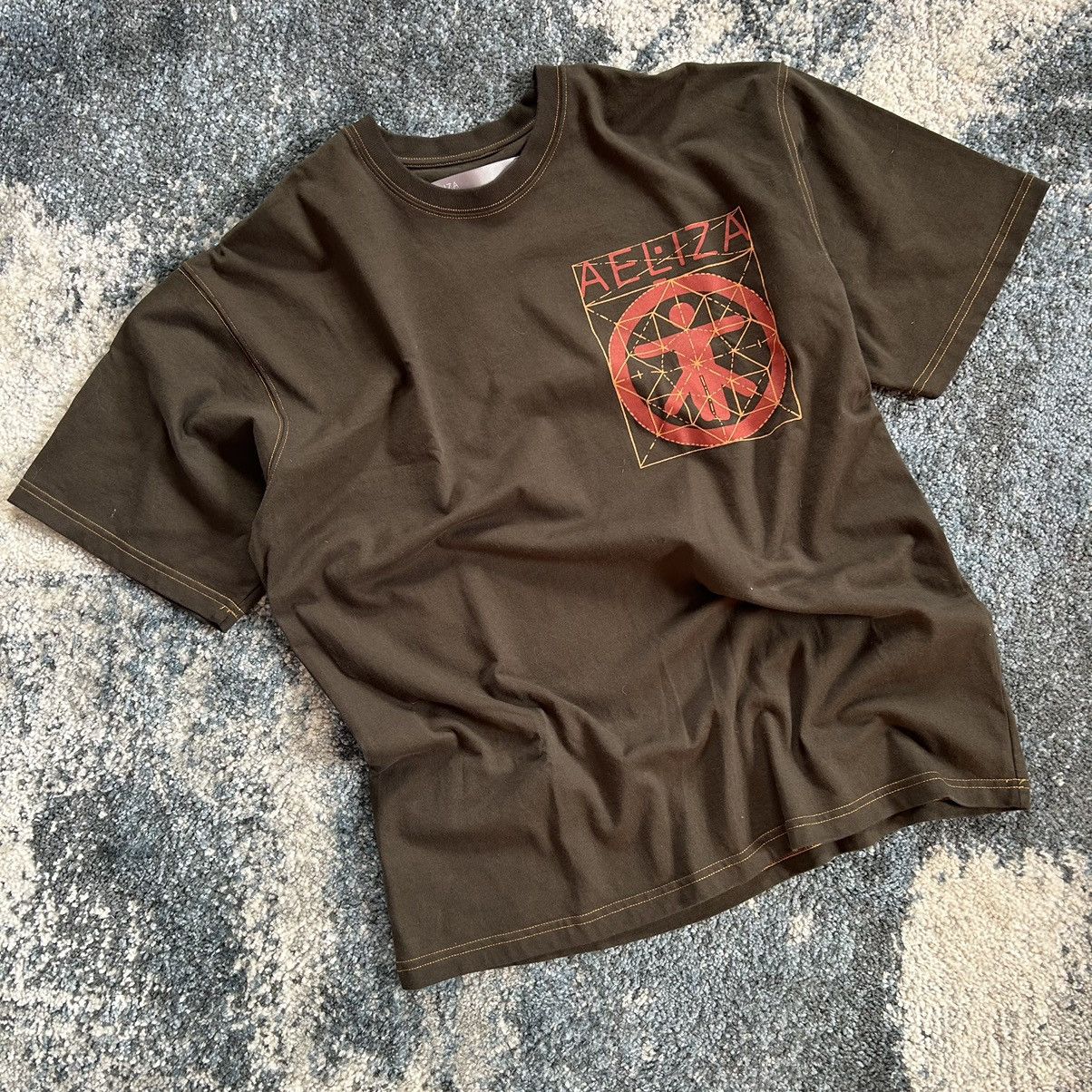 Other BLEACHED AELiZA GEOMETRiC DiAZO GUiDE ViTRUViAN MAN MOCHA Size US L / EU 52-54 / 3 - 6 Thumbnail
