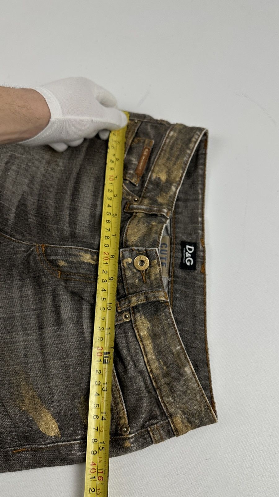 Dolce & Gabbana Vintage Dolce Gabbana Low Waist Jeans 27x28 Size 27" / US 4 / IT 40 - 13 Thumbnail