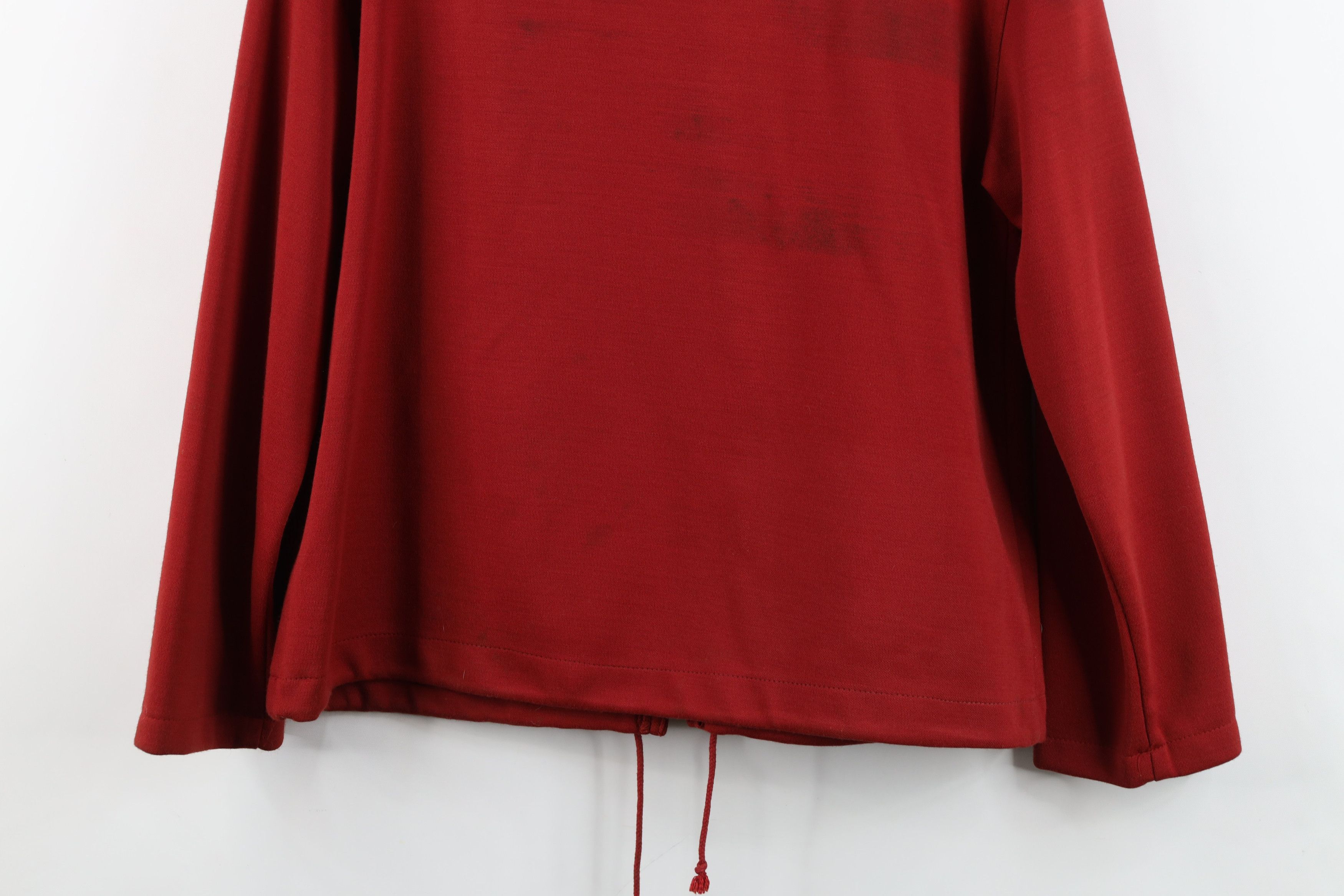 Vintage Vintage 60s Streetwear Knit Full Zip Jacket Red USA Size XL / US 12-14 / IT 48-50 - 17 Thumbnail