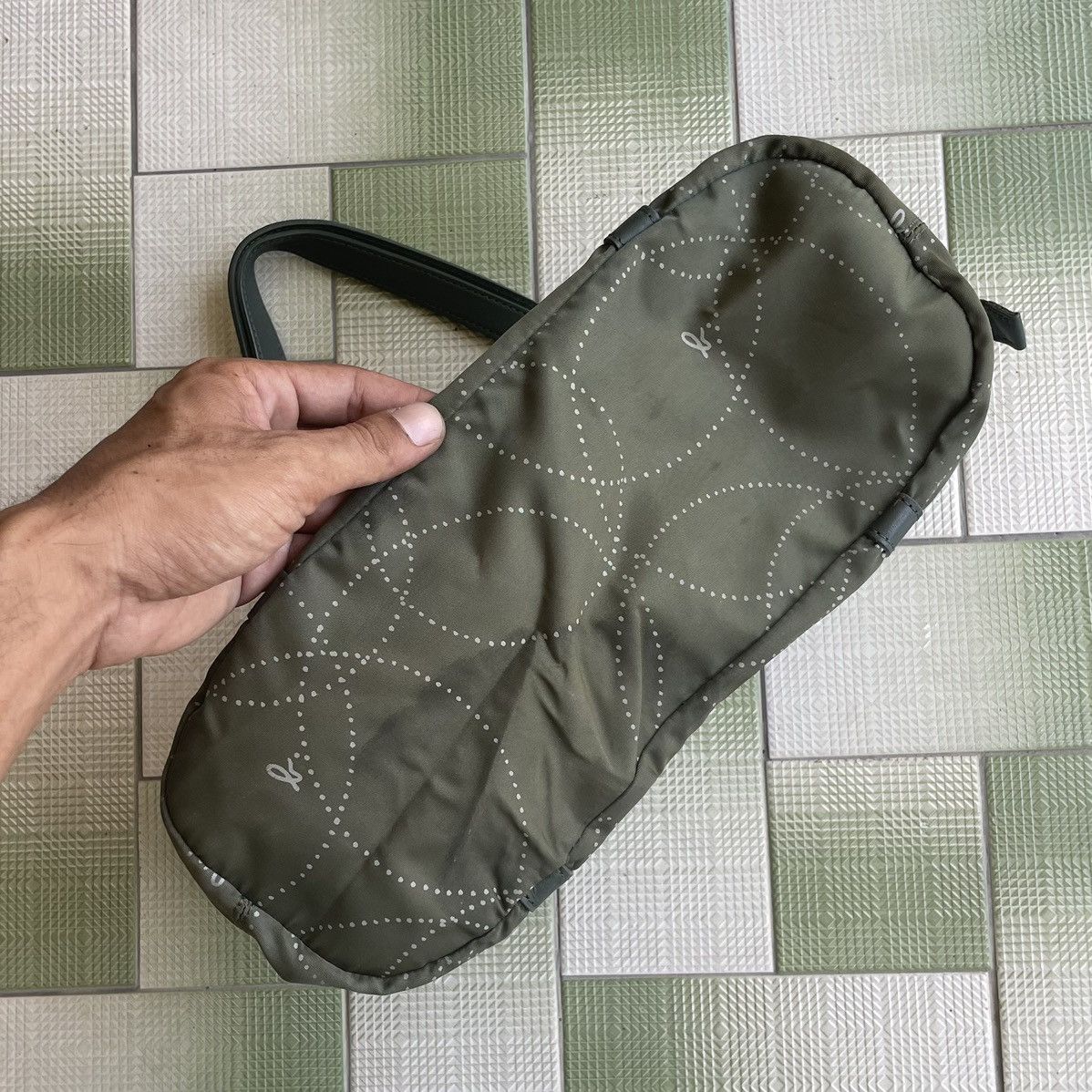 Designer × Japanese Brand × agnes b. 🔥 RARE GREEN ARMY AGNES B. TOTE BAG Size ONE SIZE - 16 Thumbnail