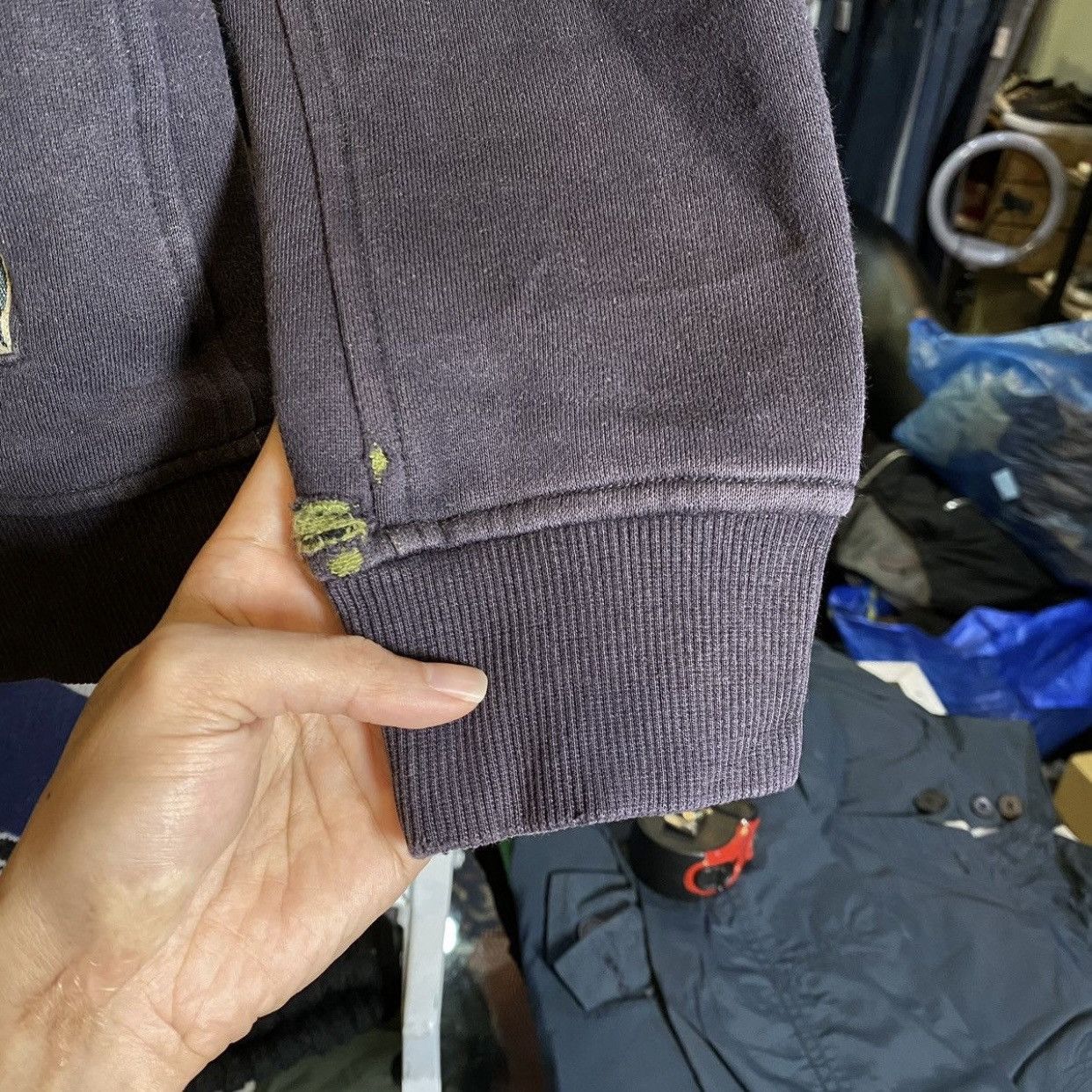 Mackintosh Vintage 90s Faded Navy Mackintosh Philosophy Zip Up Hoodie Size US S / EU 44-46 / 1 - 10 Thumbnail