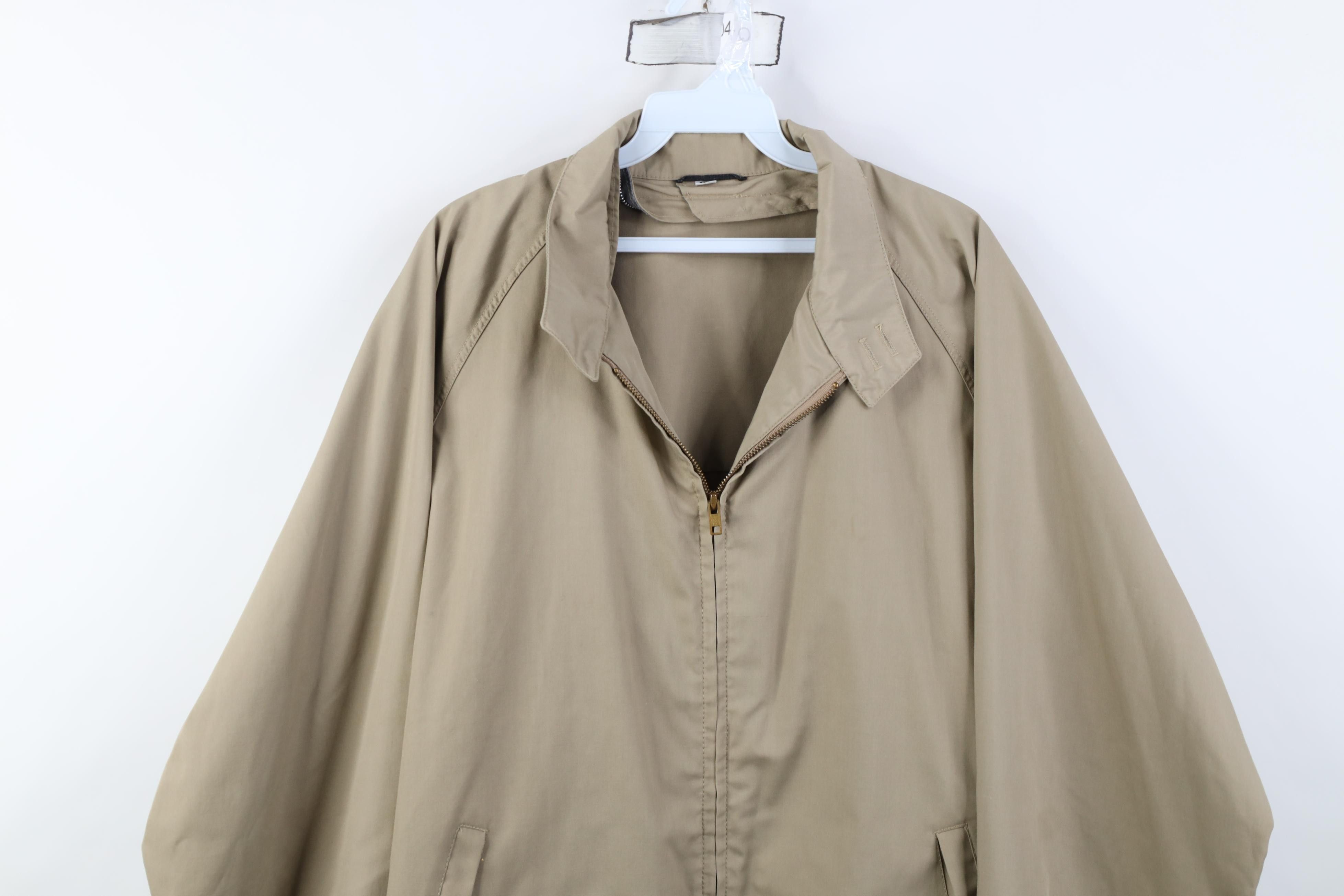 Vintage Vintage 70s Streetwear Cafe Racer Bomber Jacket Beige USA Size US XXL / EU 58 / 5 - 2 Thumbnail