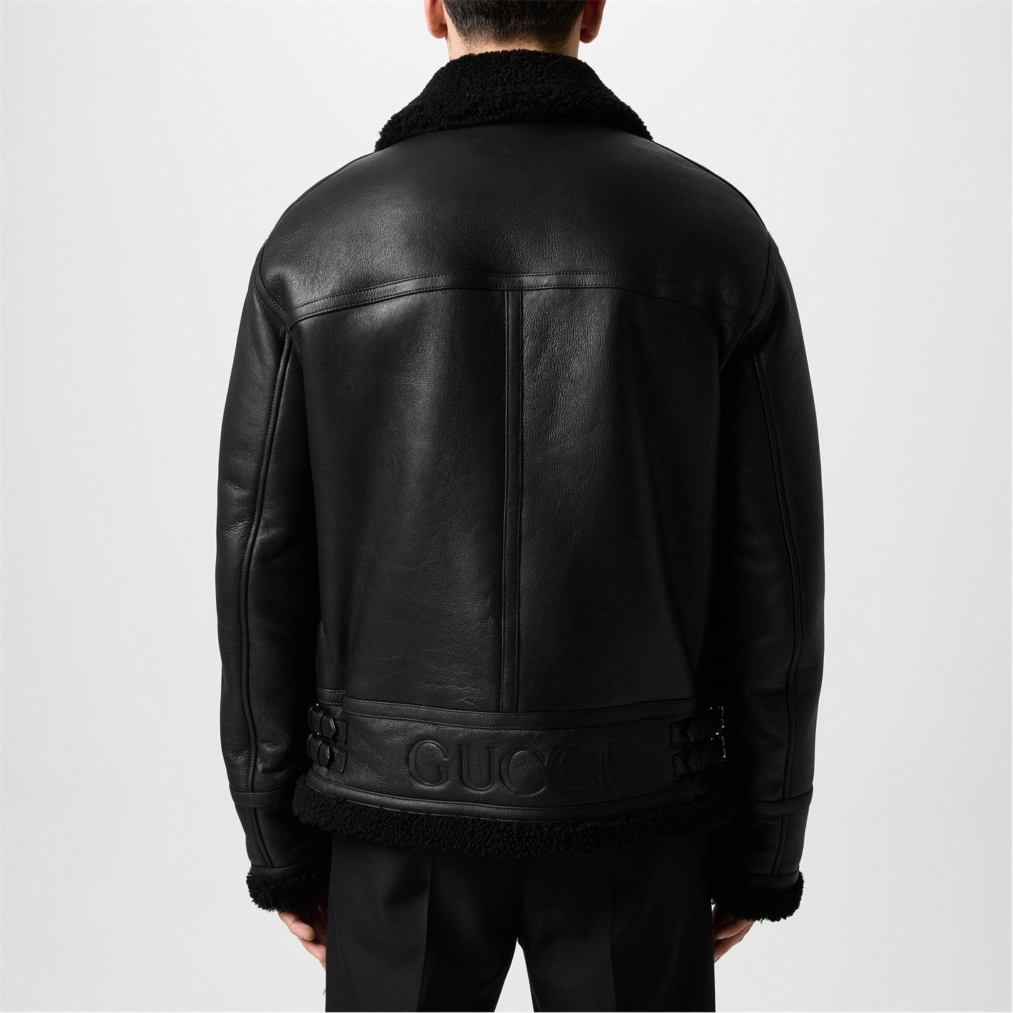Gucci GUCCI Shearling Aviator Jacket Size US M / EU 48-50 / 2 - 4 Thumbnail