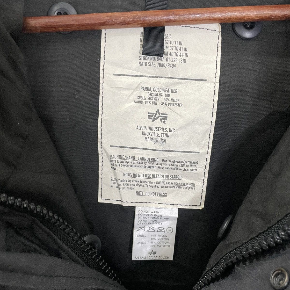 Alpha Industries Vintage 90s Alpha Industries Button Ups Jacket Size US L / EU 52-54 / 3 - 5 Thumbnail