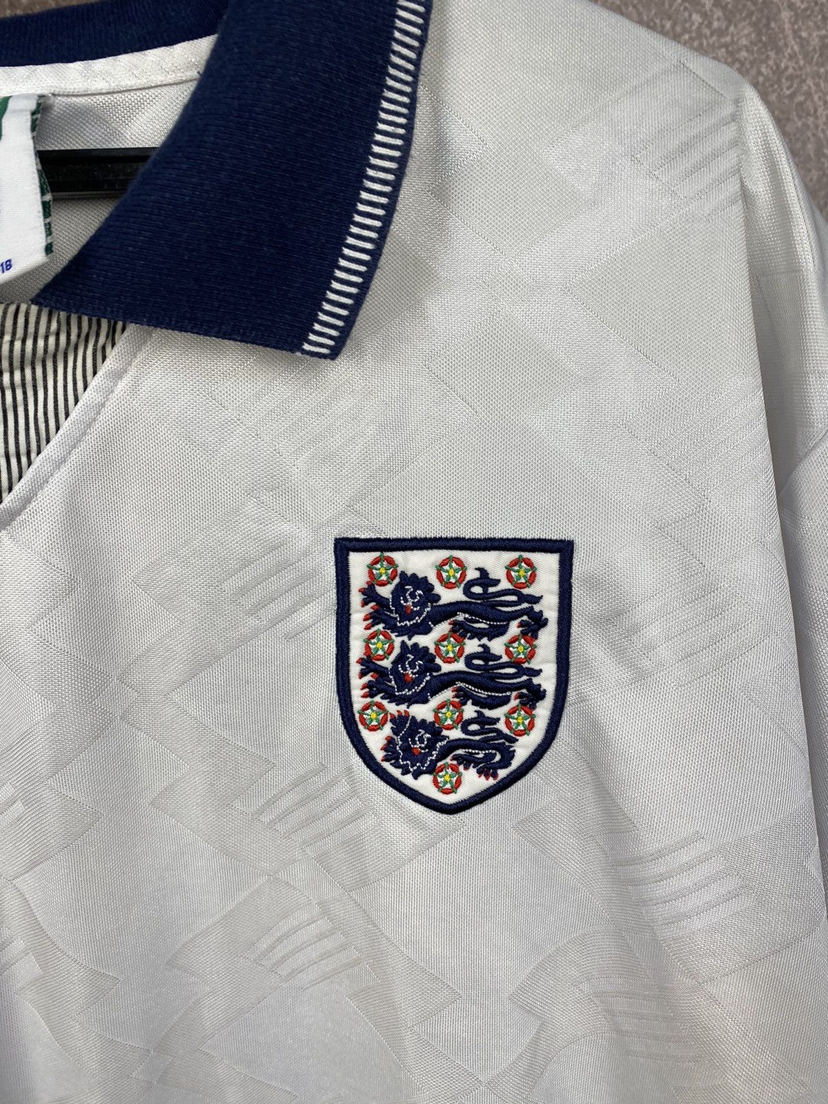 Vintage Vintage 90s England Score Draw Jersey rare Size US L / EU 52-54 / 3 - 4 Thumbnail