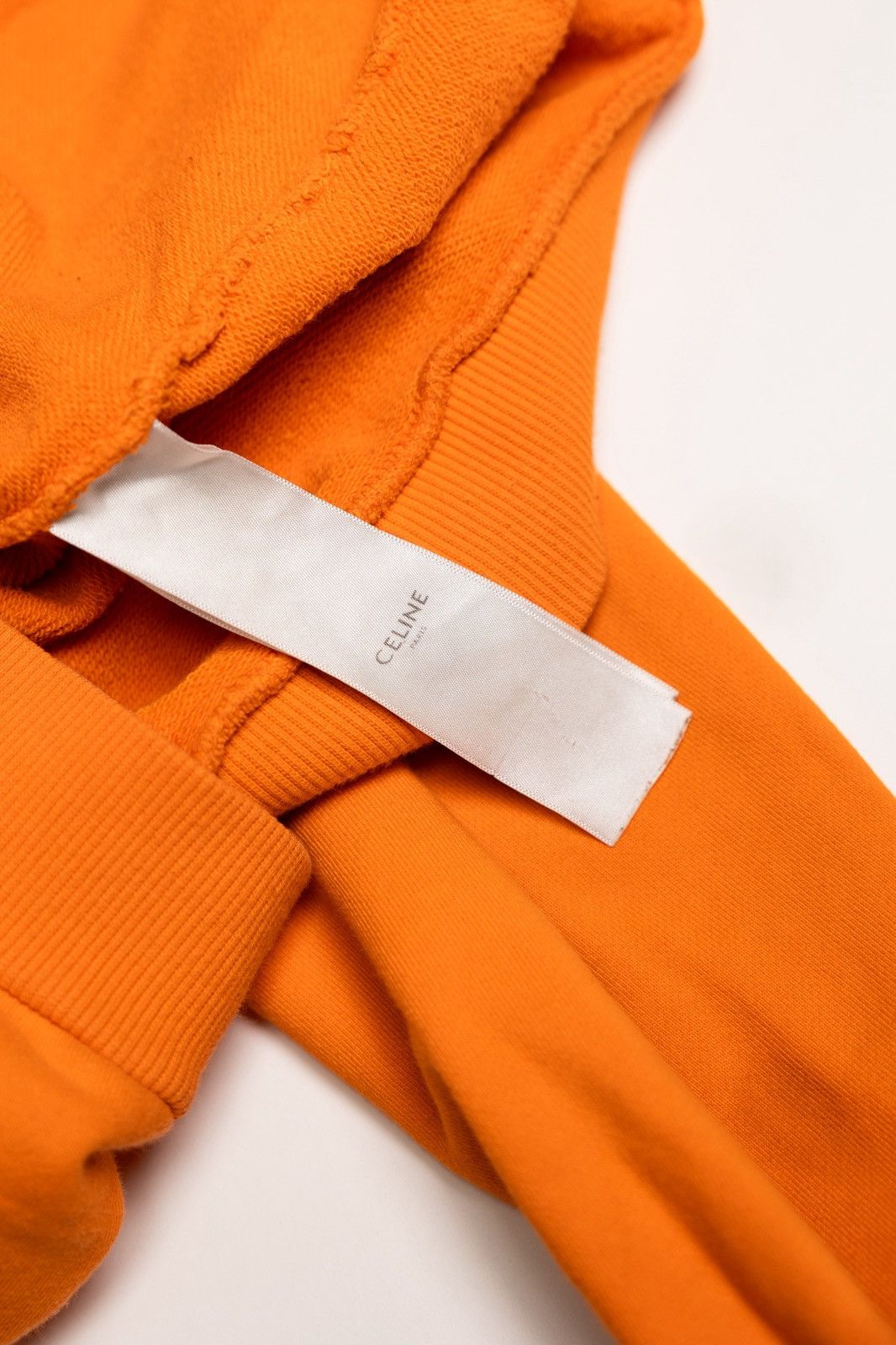 Celine Celine Orange Logo Hoodie Size US M / EU 48-50 / 2 - 8 Thumbnail