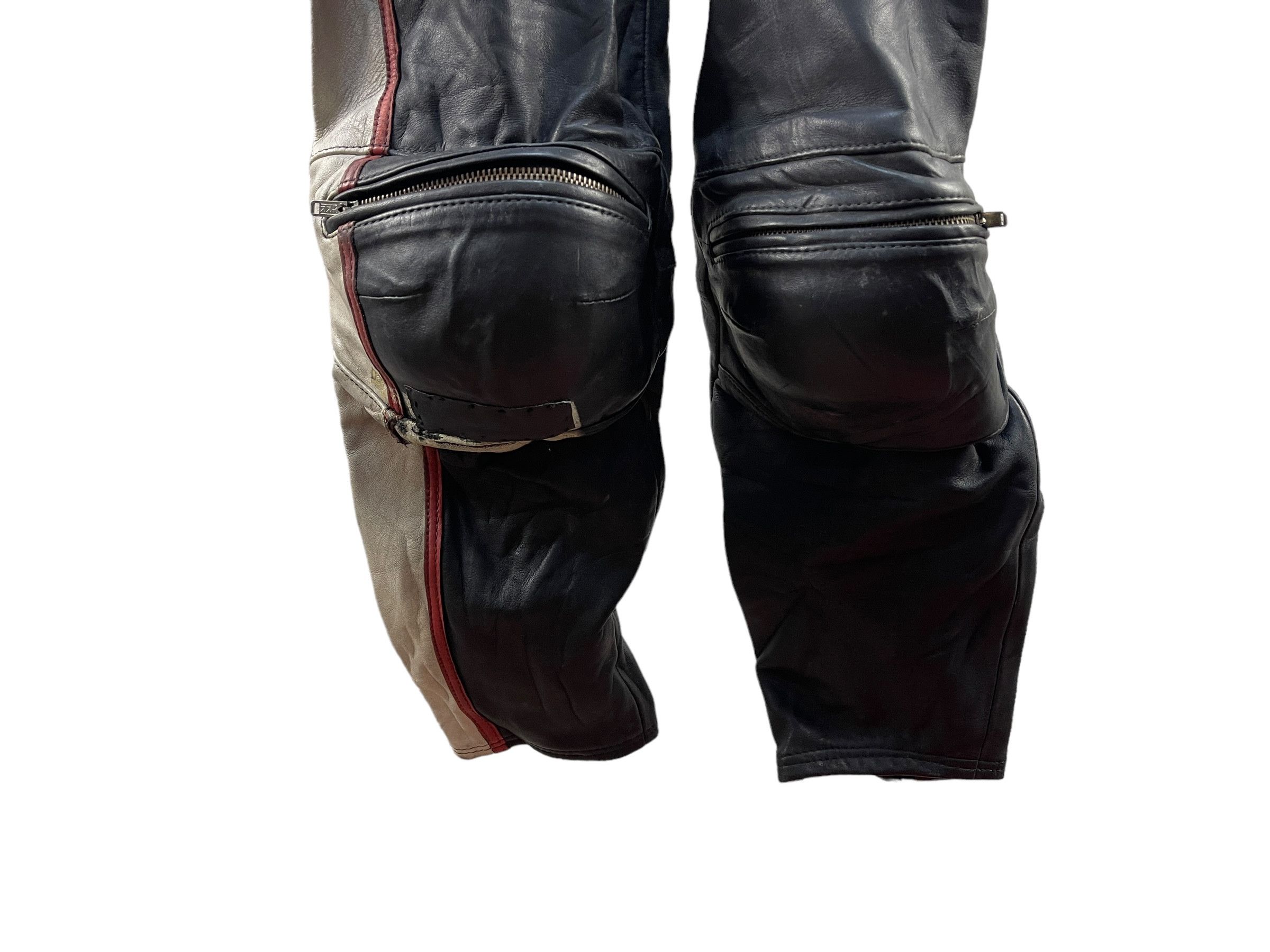 Genuine Leather Vintage Top Rider by Nagato Rider Racing Suit Jacket Size US 30 / EU 46 - 13 Thumbnail