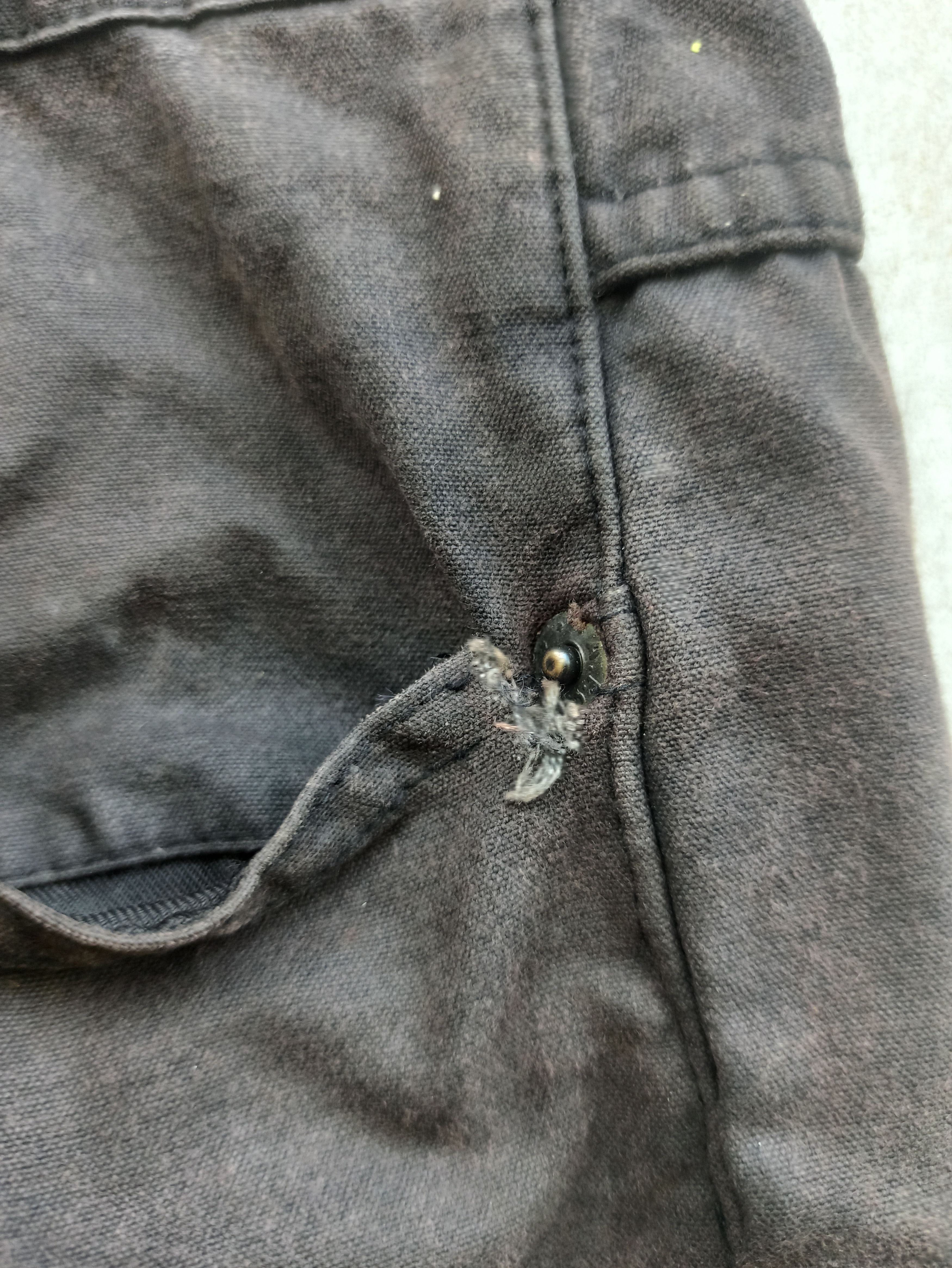 A.P.C. Vintage A.P.C Rue De Fleurus Super Black Sun Faded Jean Size US 32 / EU 48 - 9 Thumbnail