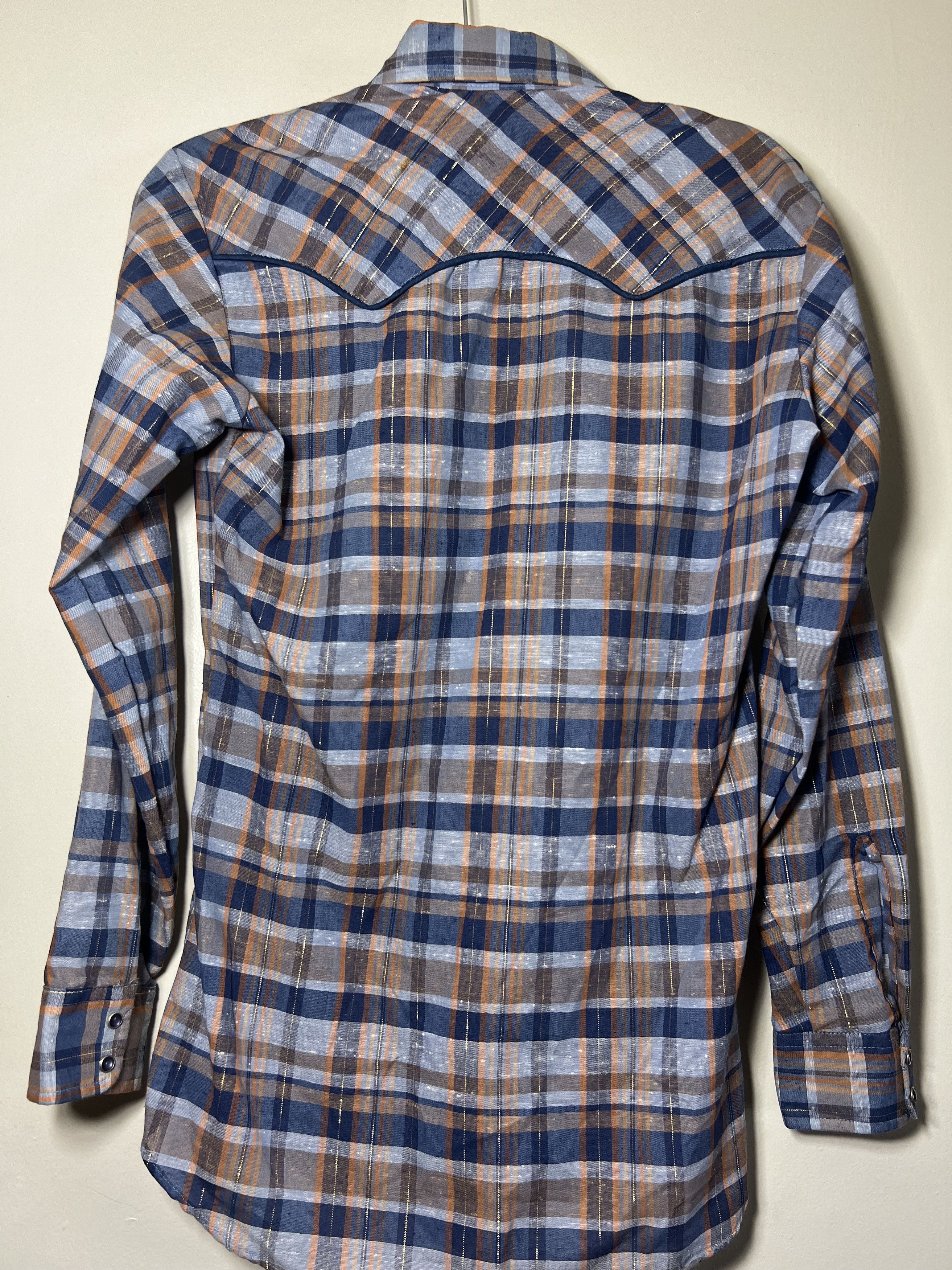 Levi's Vintage Clothing Vintage Levi’s Long Sleeve Pearl Snap Long Sleeve Shirt Size US S / EU 44-46 / 1 - 5 Thumbnail