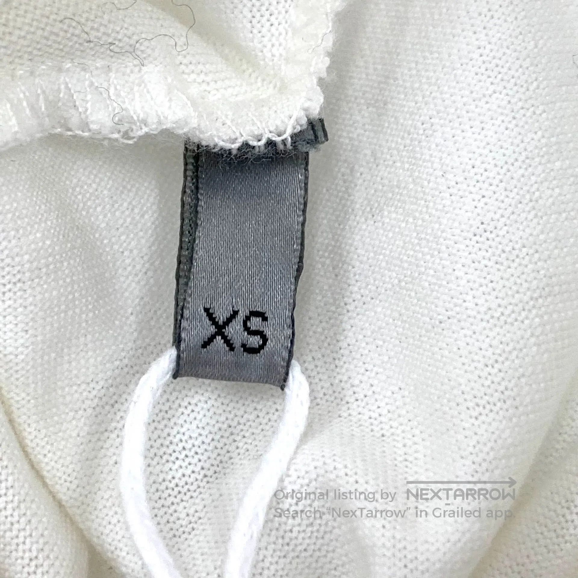 Dior Dior White Striped Logo Jacquard Cotton Round Neck Short S Size US XS / EU 42 / 0 - 6 Thumbnail