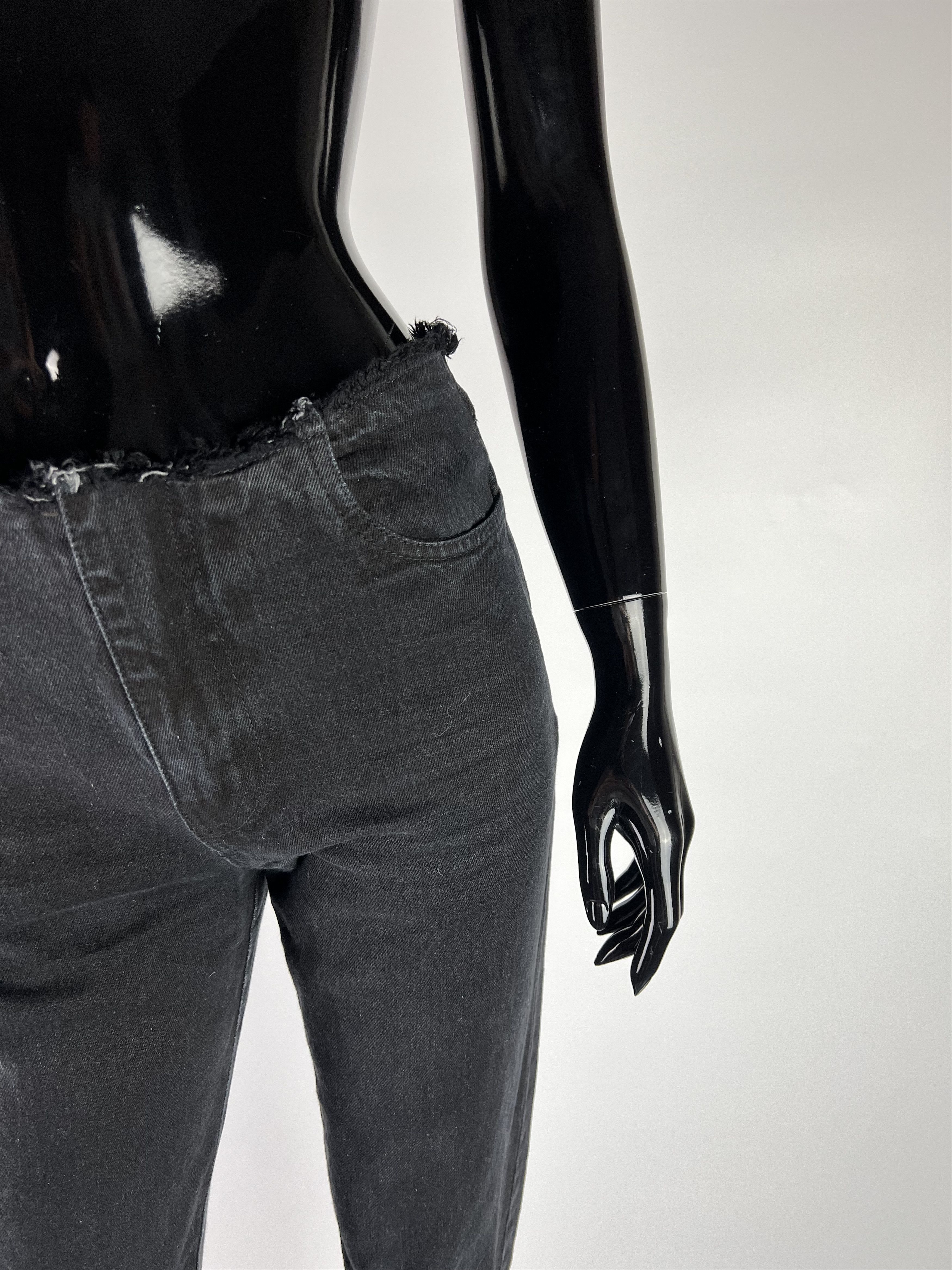 Marques'Almeida Marques Almeida Distressed Cropped Jeans Gray Size 0/XS Size 25" / US 0 / IT 36 - 6 Thumbnail
