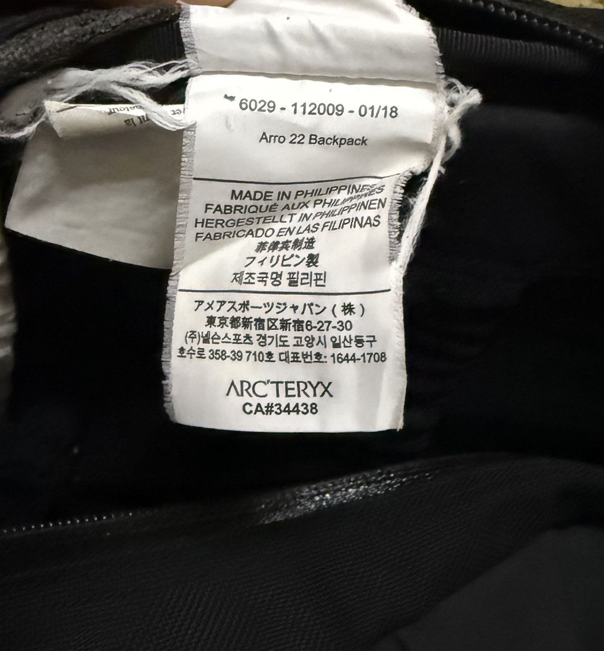 Arc'teryx Arcteryx Arro 22SL Bagpack Canvas Size ONE SIZE - 9 Thumbnail