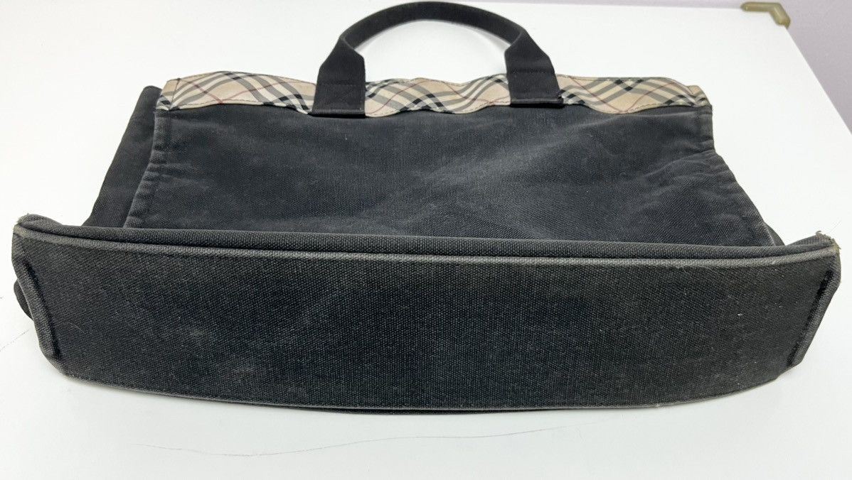 Burberry Burberry London Blue Label Nova Check Camvas Tote Bag Size ONE SIZE - 4 Thumbnail