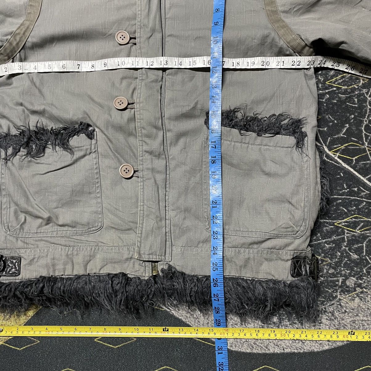 If Six Was Nine × Japanese Brand × Le Grande Bleu (L.G.B.) 💥Japanese Brand BW GIGGLE Buckle Neck Jacket Military Punk Size US M / EU 48-50 / 2 - 6 Thumbnail